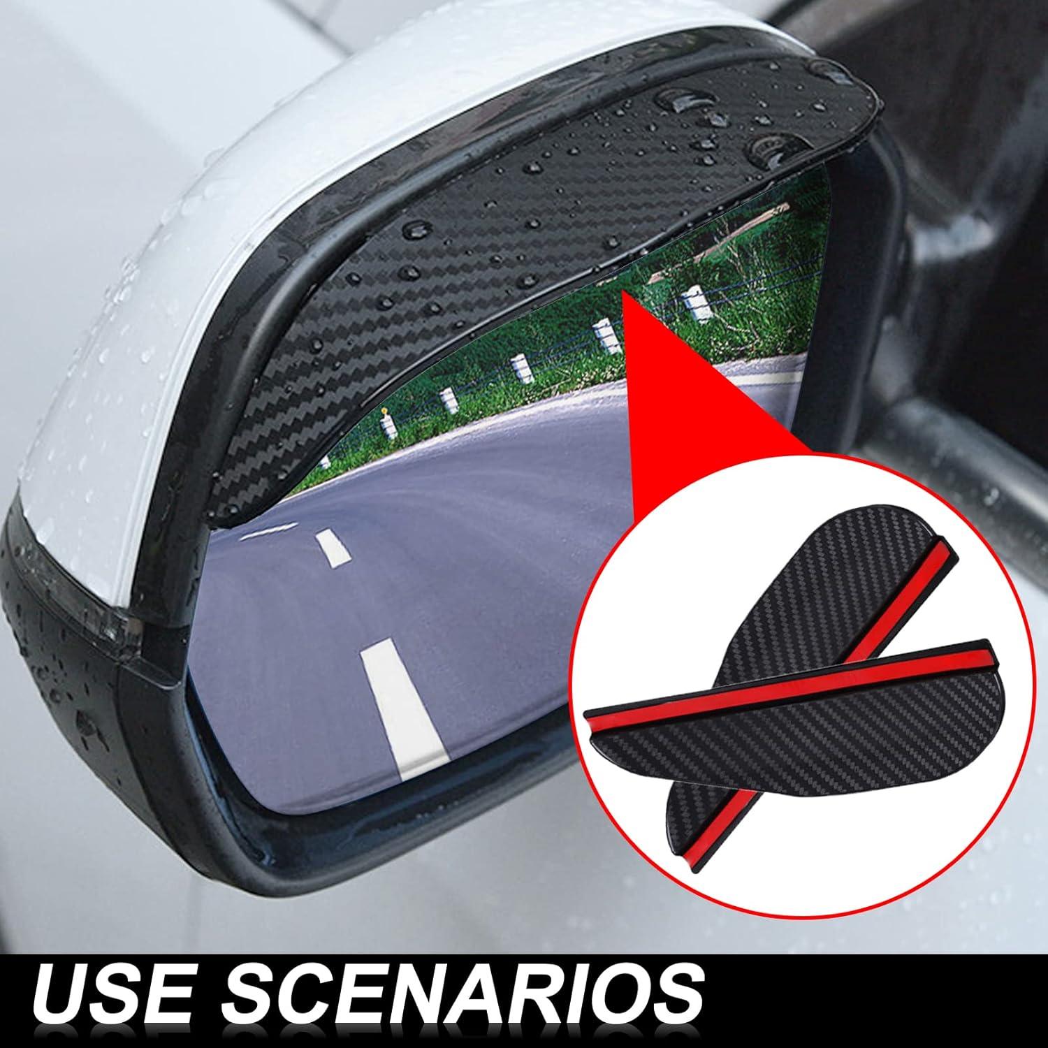 Protector de Lluvia para Espejo Retrovisor KEVWR - 2 Pcs