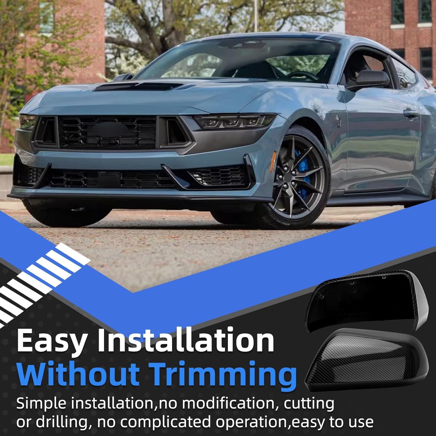 Cubierta Espejo Lateral Izquierdo Ford Mustang 2015-2024