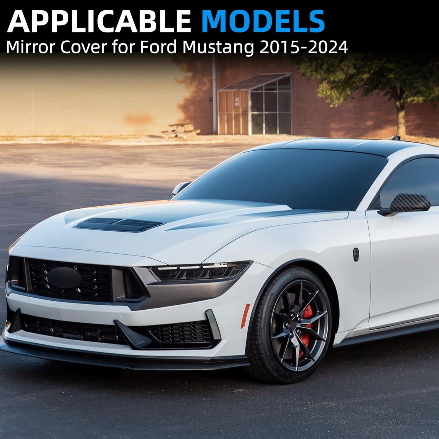 Cubierta Espejo Lateral Izquierdo Ford Mustang 2015-2024