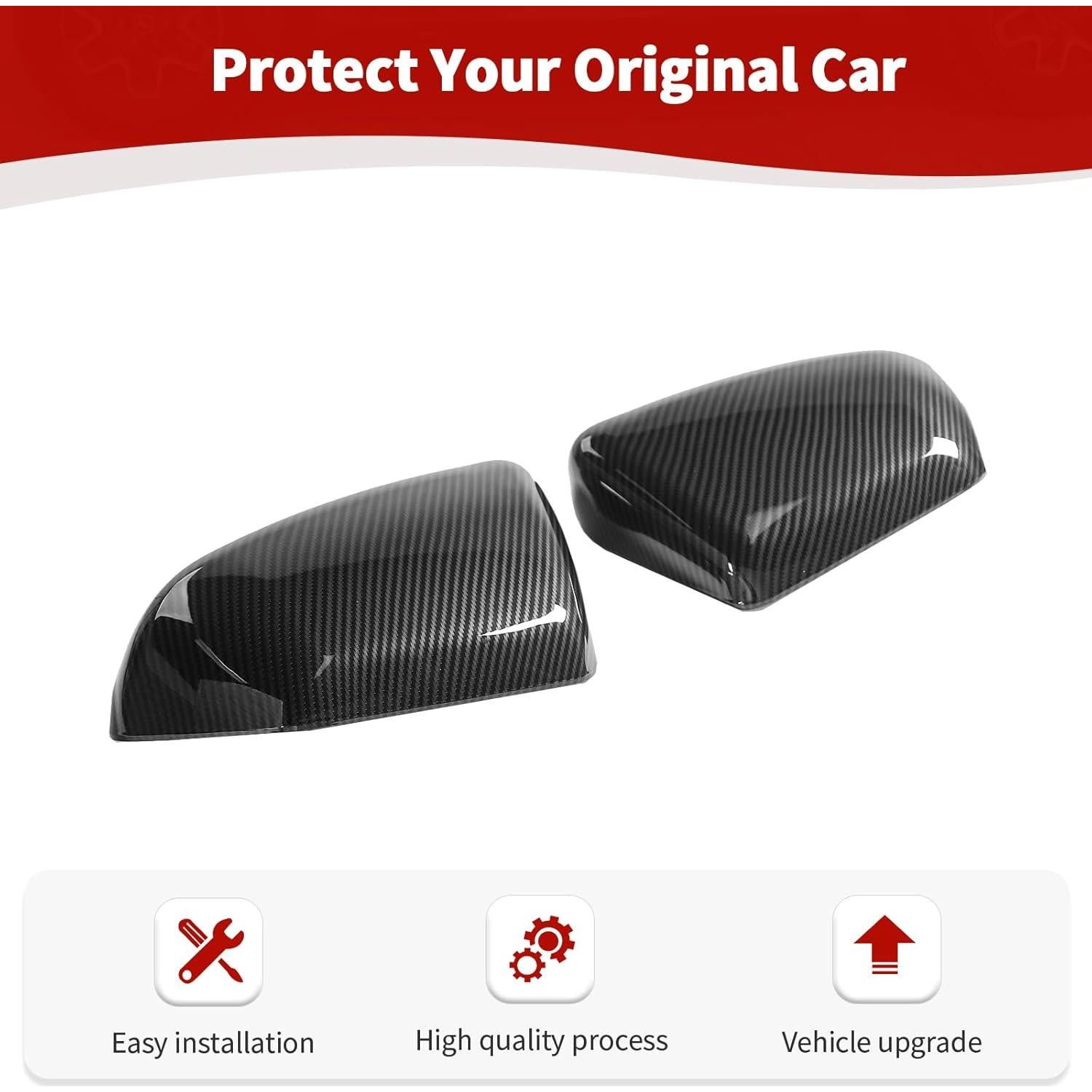 Cubierta de Espejo Lateral RT-TCZ para Camaro 2016-2024 Fibra Carbono