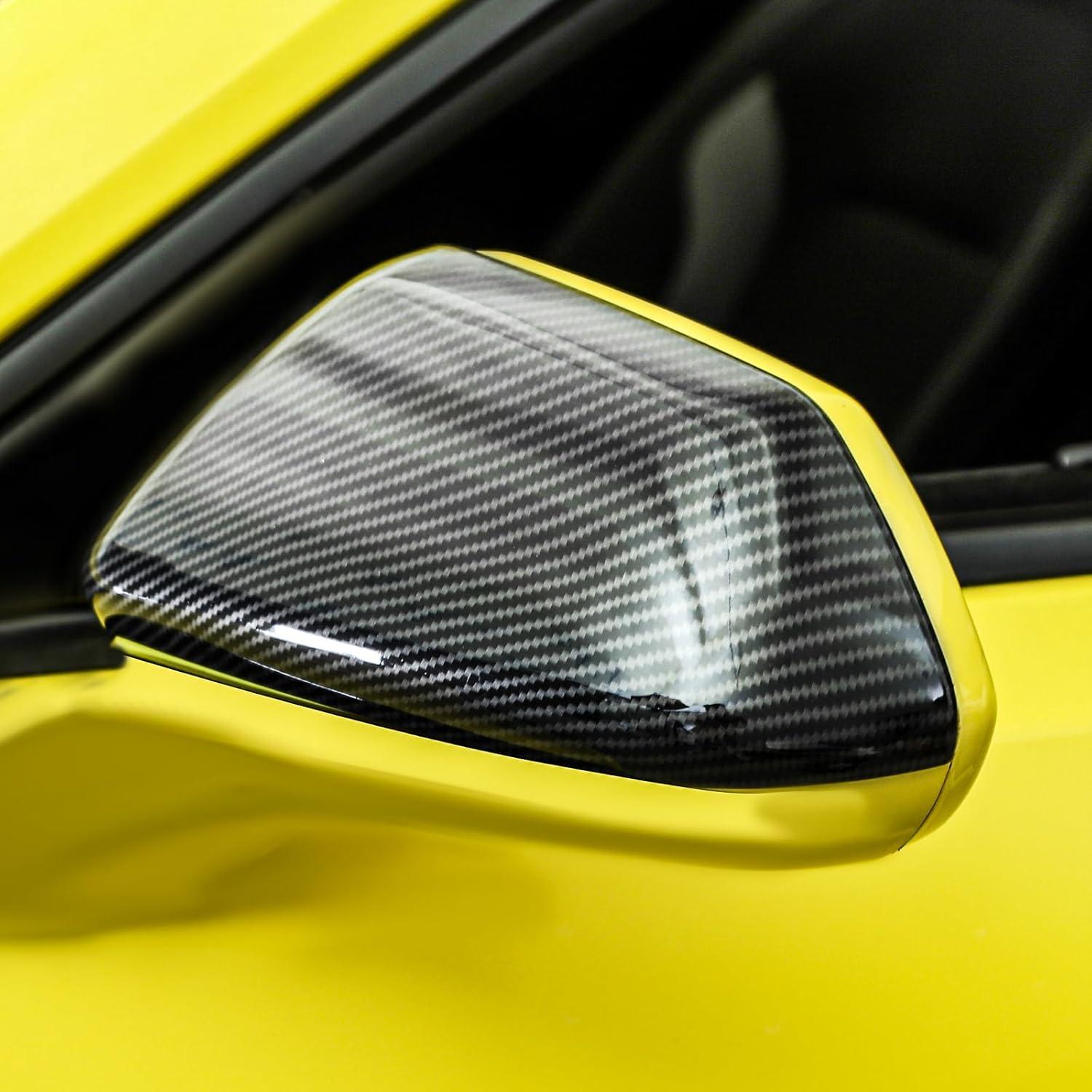 Cubierta de Espejo Lateral RT-TCZ para Camaro 2016-2024 Fibra Carbono