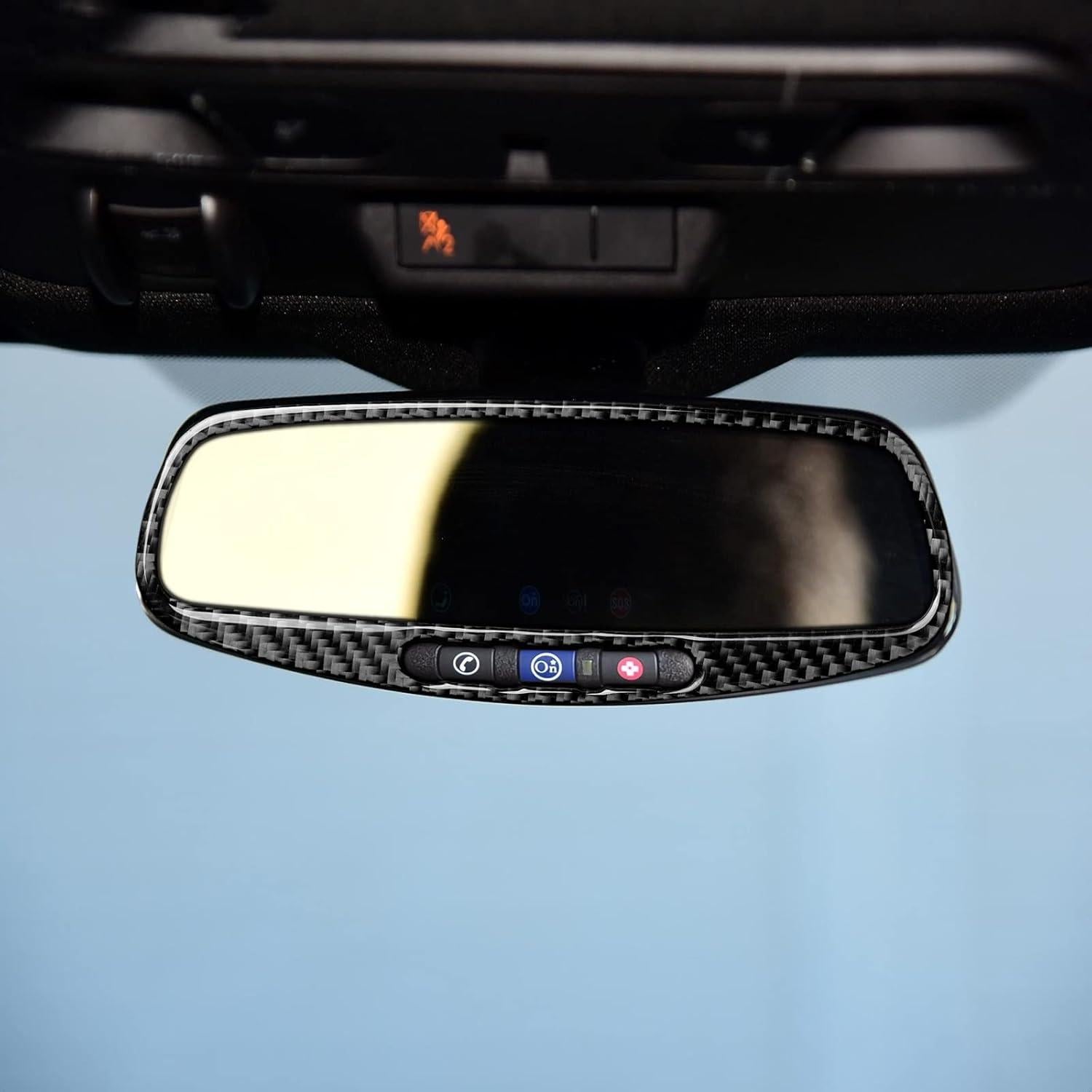 Calcomanía de Fibra de Carbono Chevrolet Camaro ZL1 2010-2015