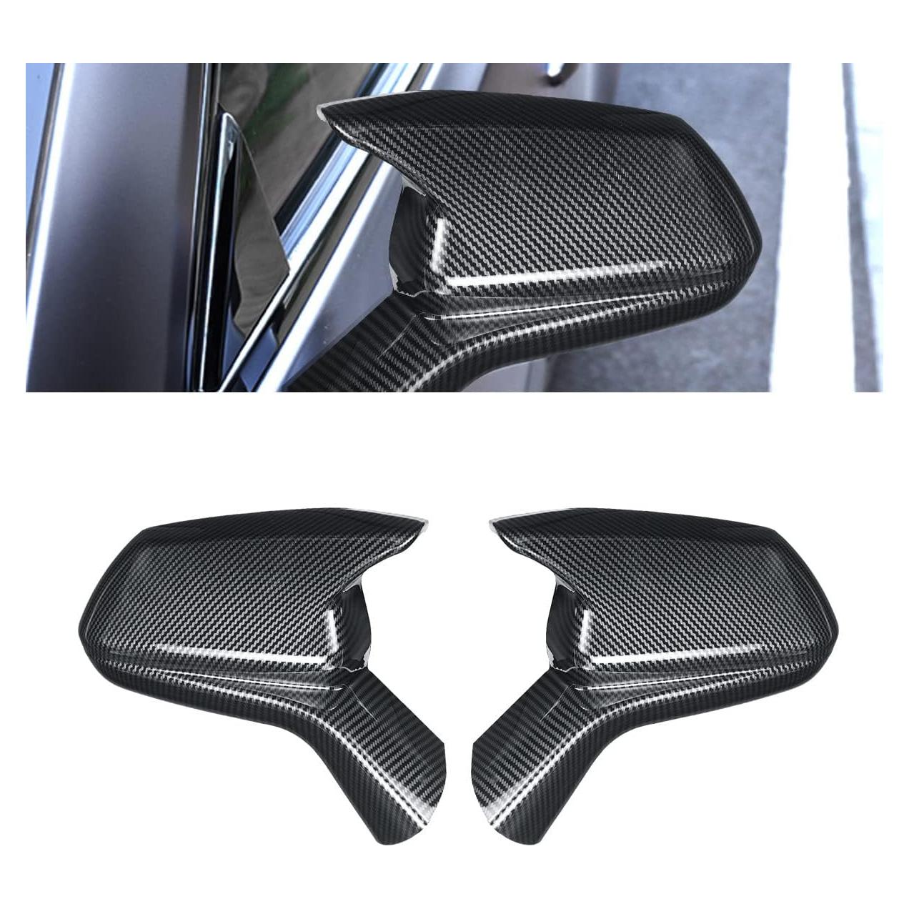 Tapa de Espejo Lateral Fibra de Carbono Fouedy para Chevy Camaro 2016-2021