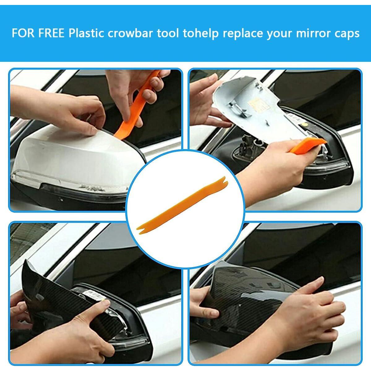 Cubiertas de Espejo Lateral BMW E90 E91 E92 E93 Fibra de Carbono