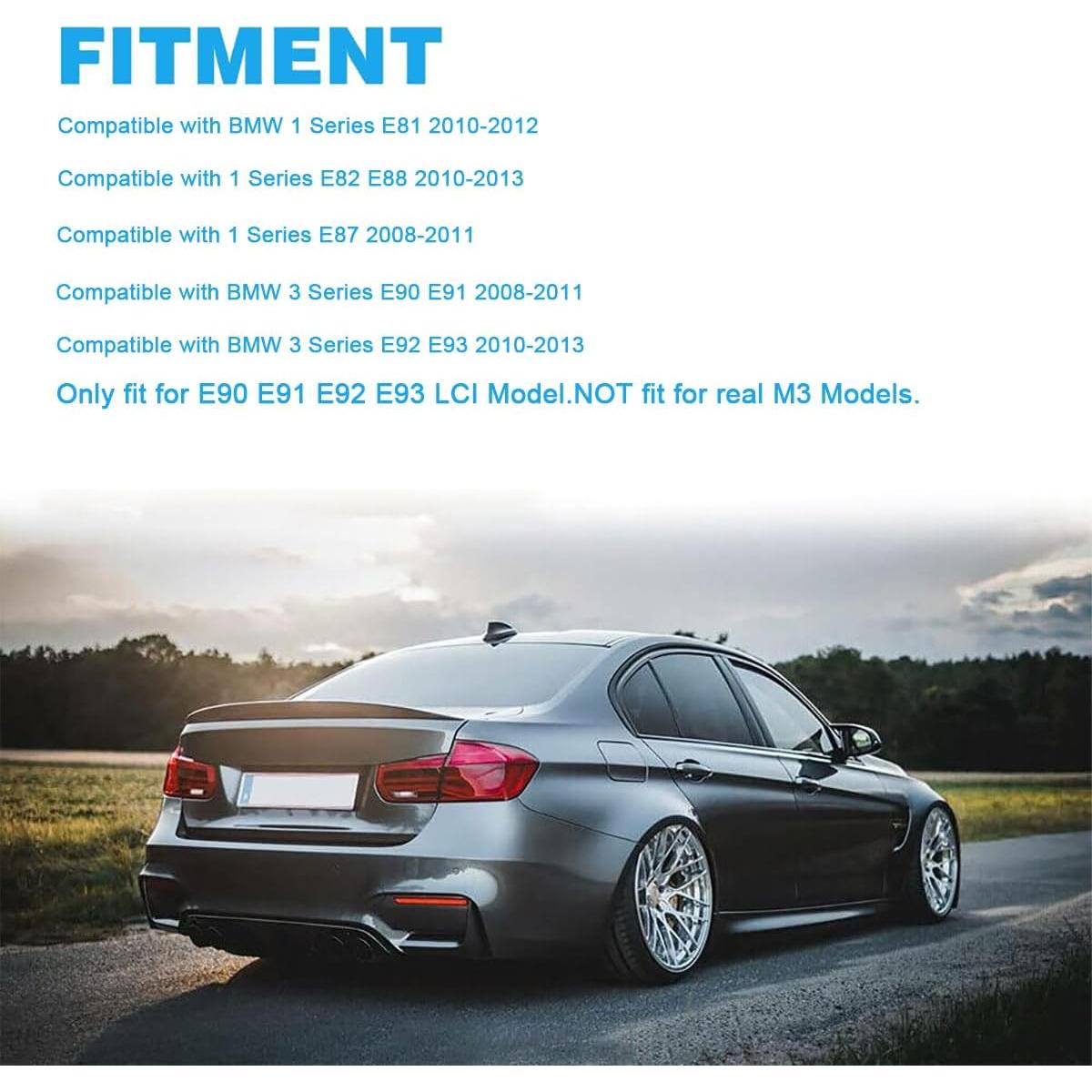 Cubiertas de Espejo Lateral BMW E90 E91 E92 E93 Fibra de Carbono