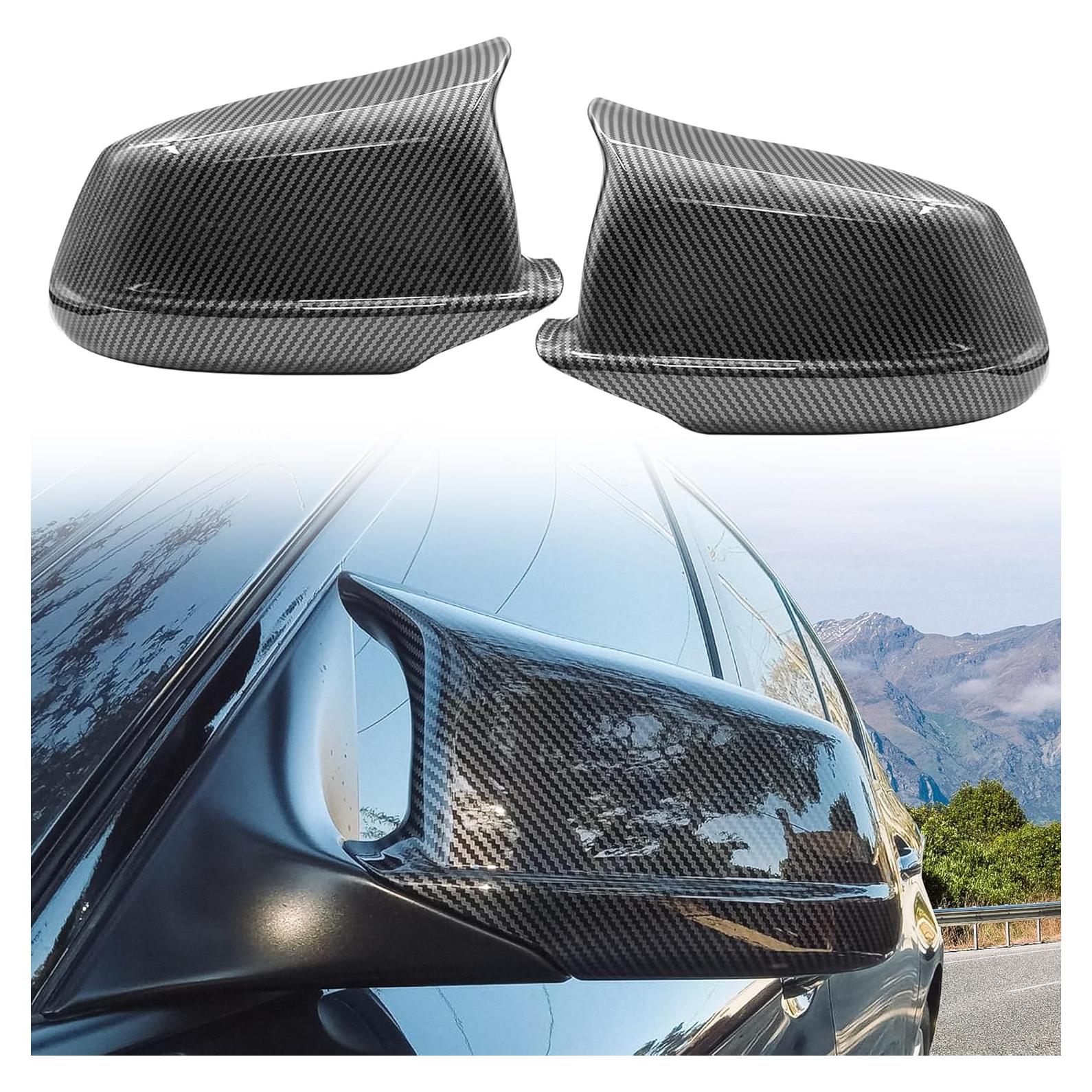 Cubiertas de Espejo Lateral TOPUS para BMW Serie 5 F10 F11 F18 2011-2013 Fibra de Carbono