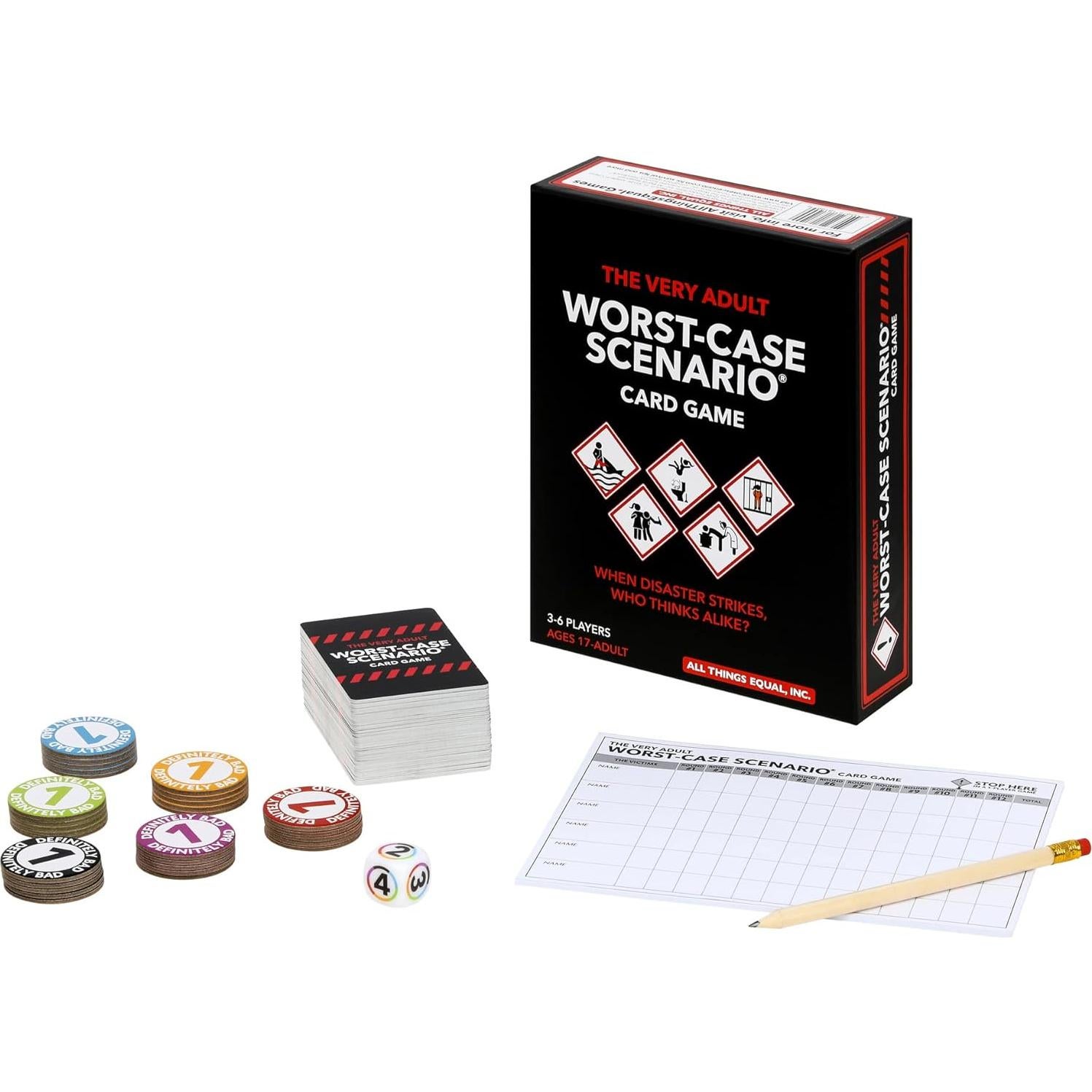 Juego de Cartas El Muy Adulto Peor-Caso - Moose Toys