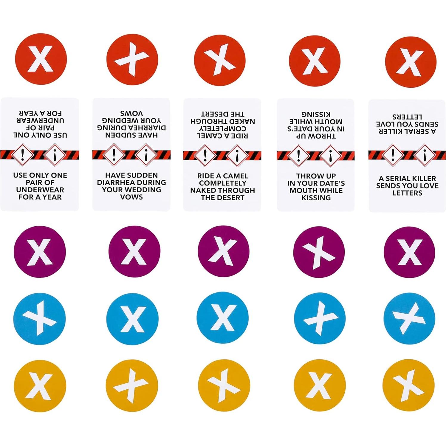 Juego de Cartas El Muy Adulto Peor-Caso - Moose Toys