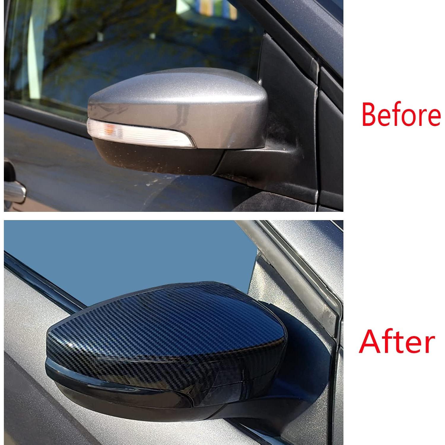 Cubierta Espejo Retrovisor Ford Focus RS ST MK3 MICROCK 2012-2018