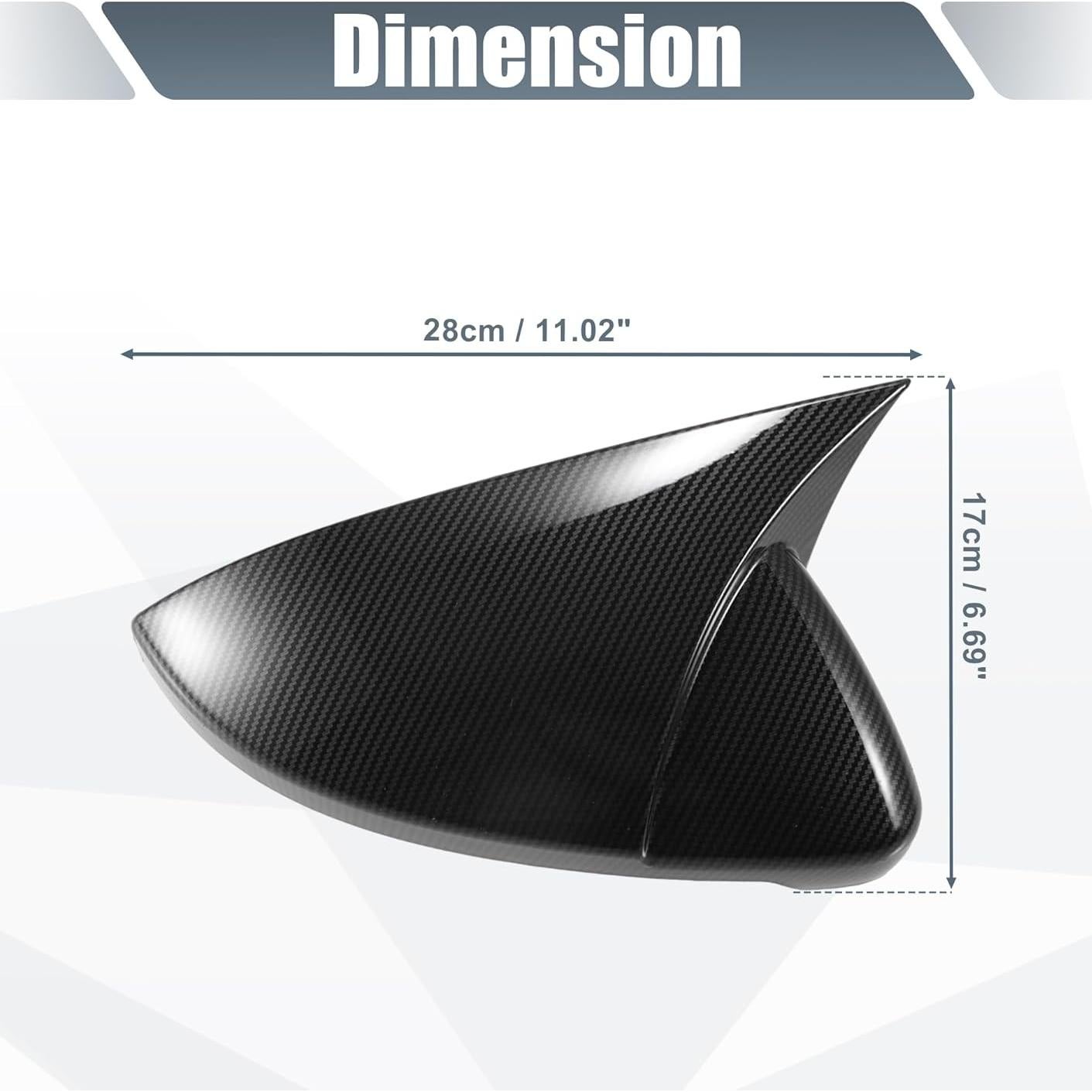 Cubiertas de Espejo Retrovisor Volkswagen Golf MK7/Touran L - X AUTOHAUX