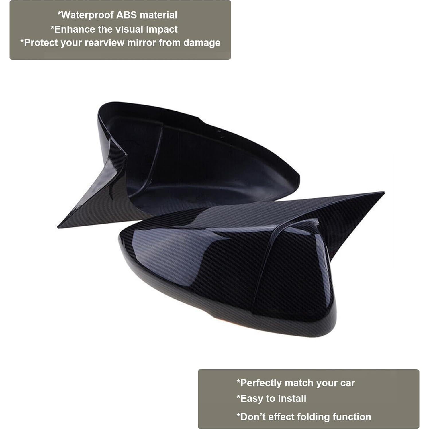 Tapa de Espejo Retrovisor Lateral BEAKOSAET Honda Accord 2018-2022