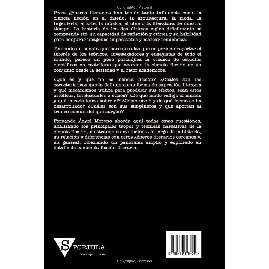Teoría de la literatura de ciencia ficción: Poética y retórica de lo prospectivo (Spanish Edition)