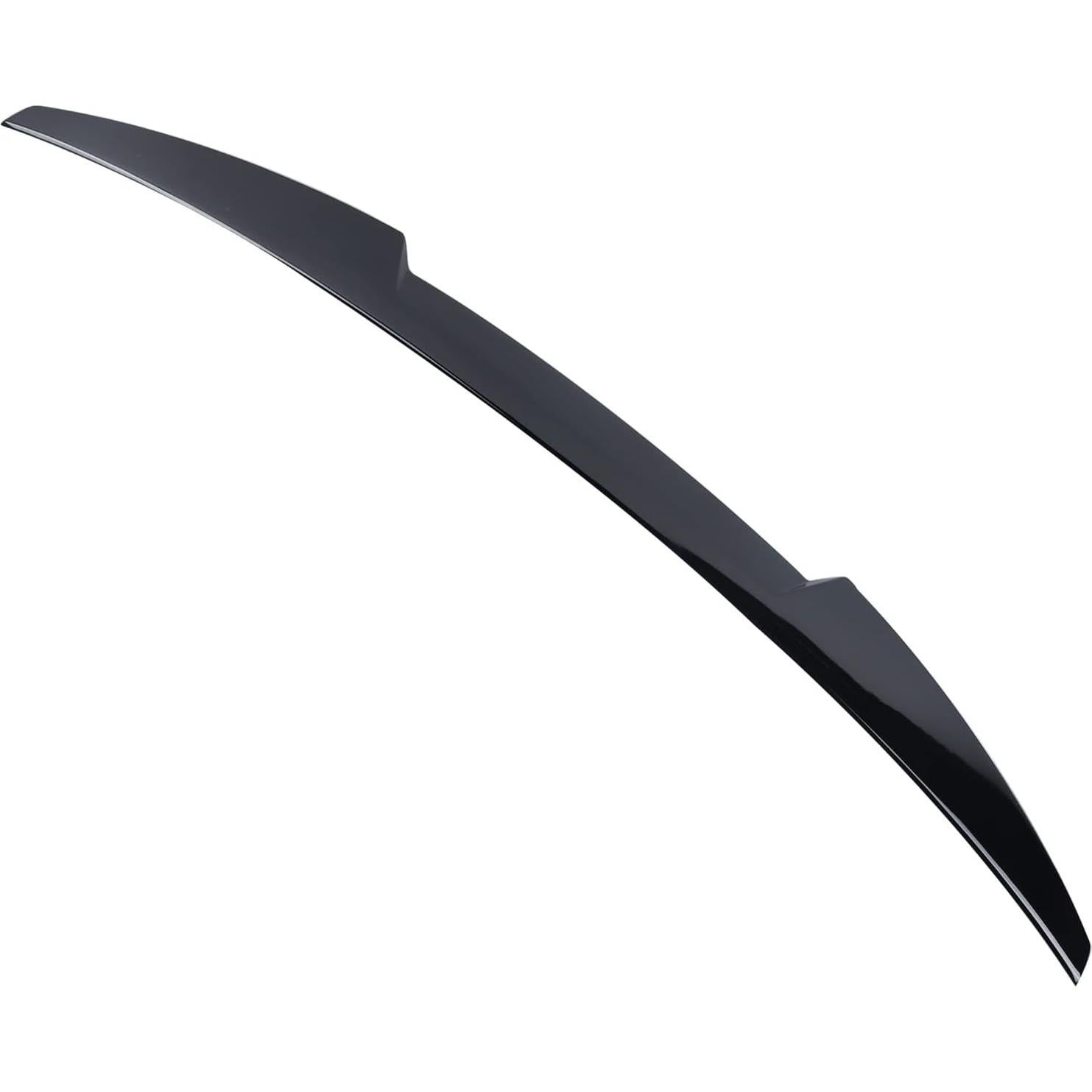 Rear Glossy Black Spoiler Wing Compatible with 2011-2018 Volkswagen VW Jetta Sedan,V Style Rear Trunk Duckbill Spoiler Wing