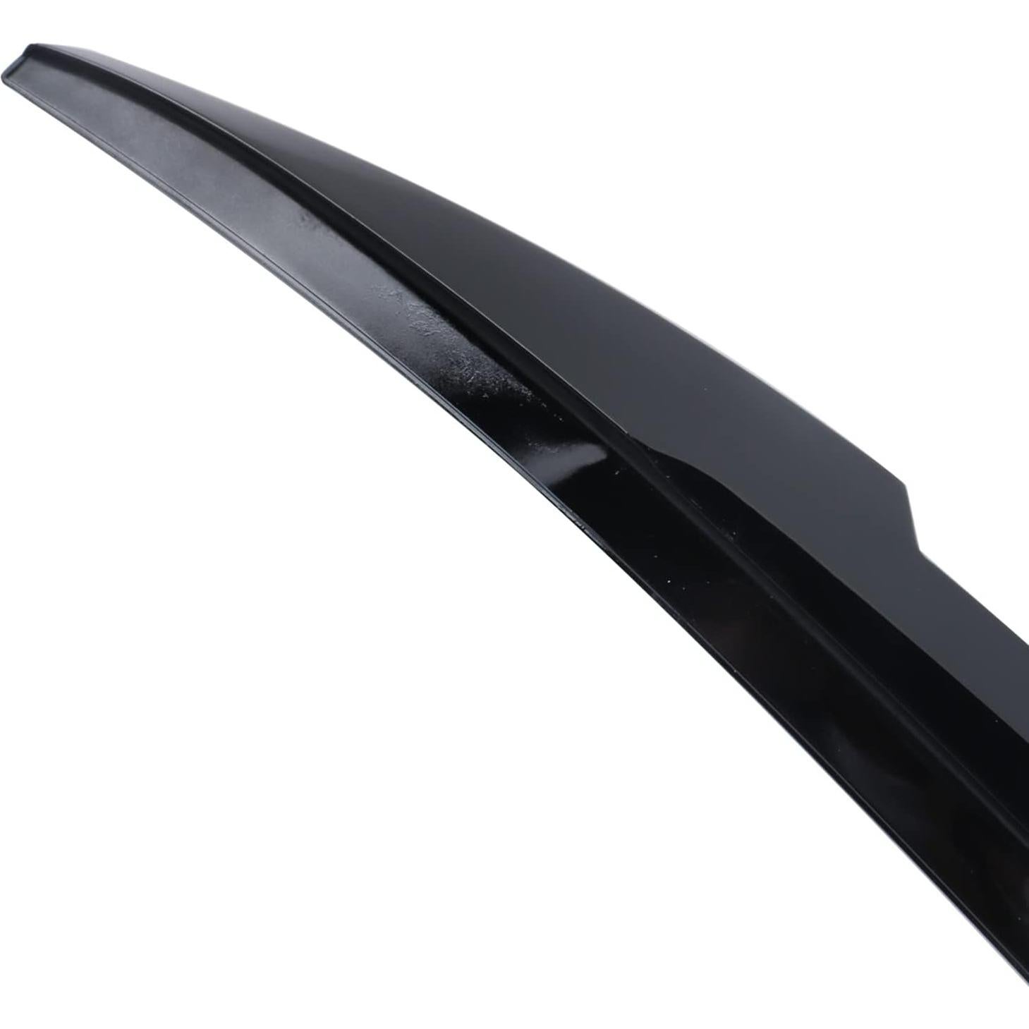 Rear Glossy Black Spoiler Wing Compatible with 2011-2018 Volkswagen VW Jetta Sedan,V Style Rear Trunk Duckbill Spoiler Wing