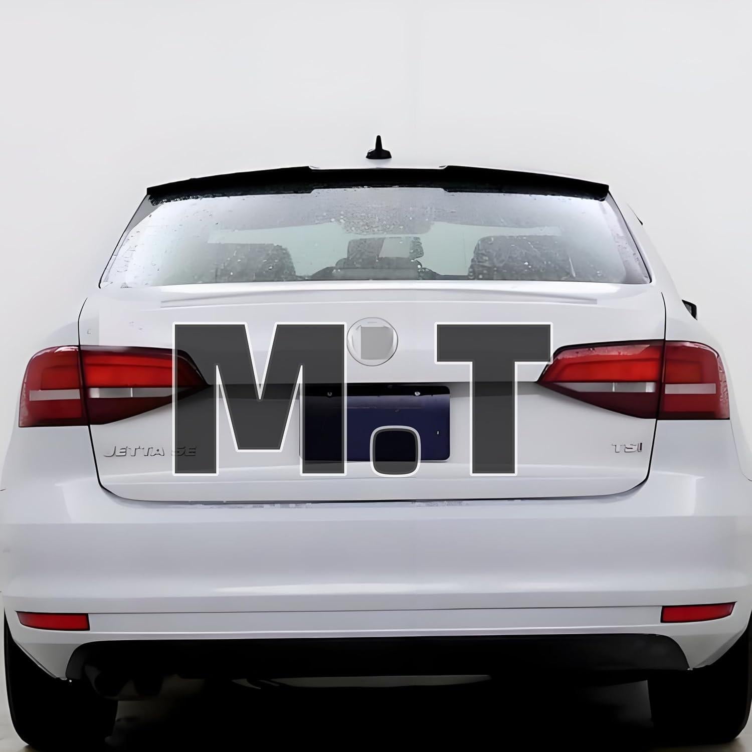 Alerón trasero negro brillante MUTUSAISI para VW Jetta MK6 2011-2018