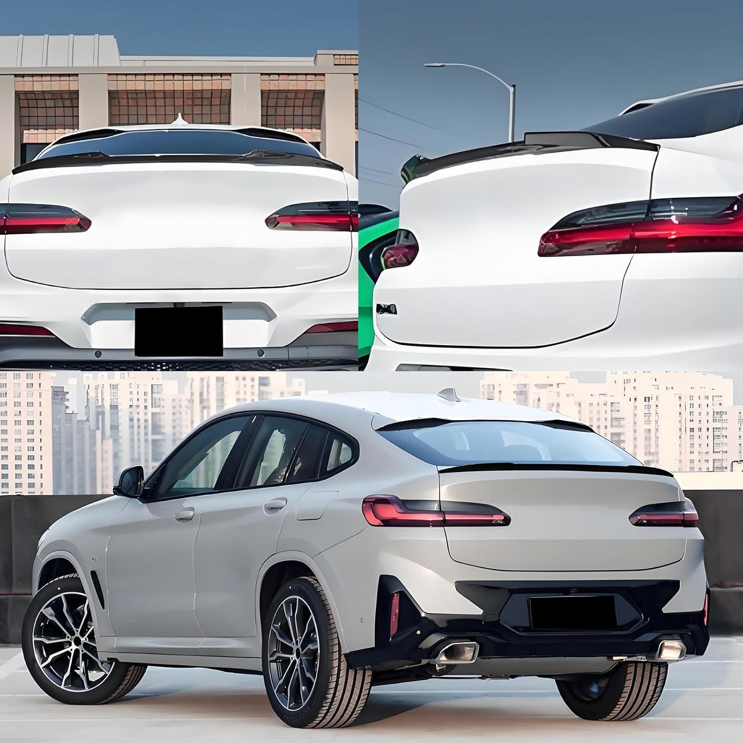 Alerón Trasero KHK G02 Negro Brillante para BMW X4 2018-2025