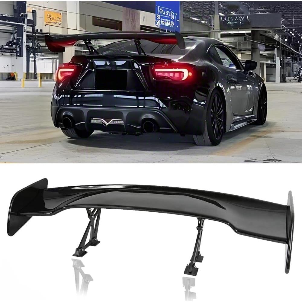 Spoiler Universal GT Goodfitment 119cm Negro Brillante Ajustable
