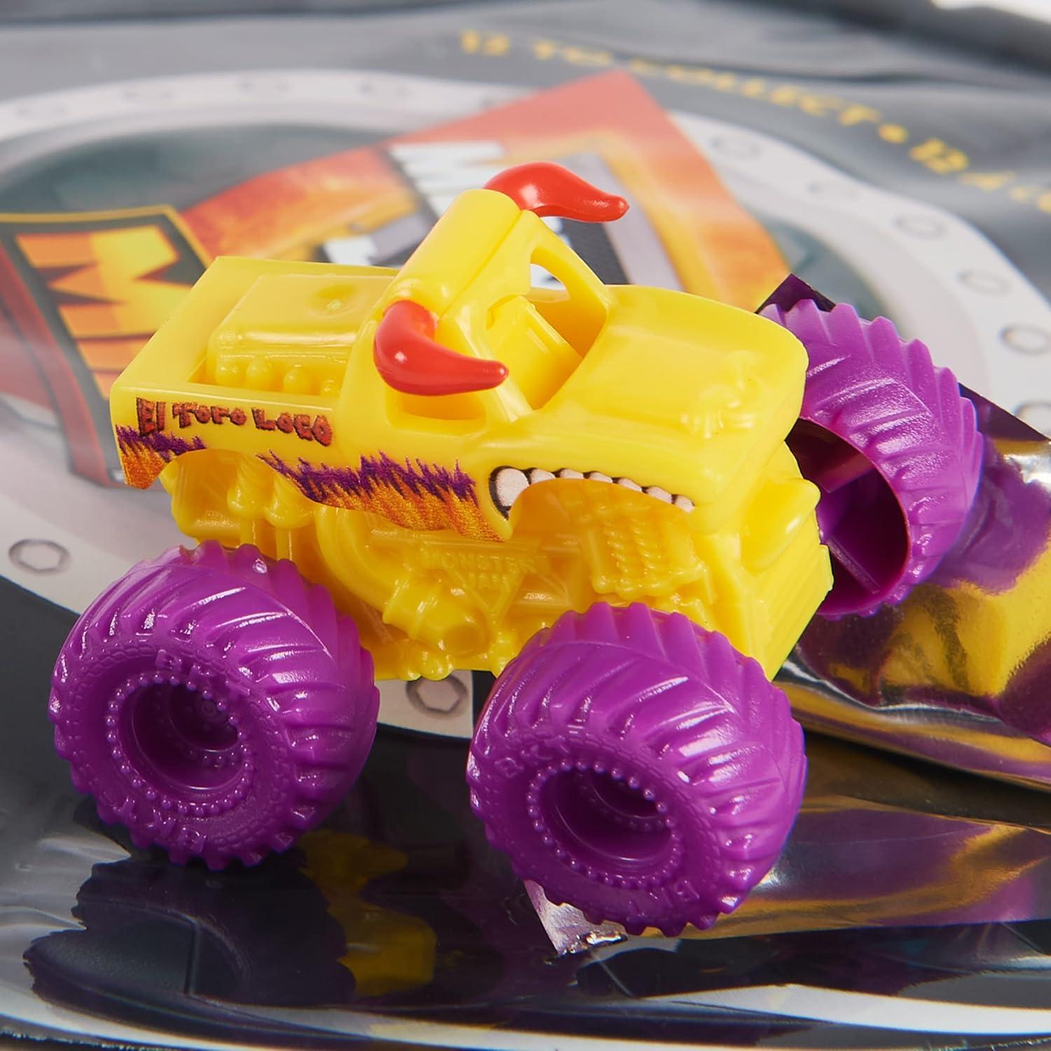Camiones Monstruo Mini Monster Jam Paquete de 12 1:87