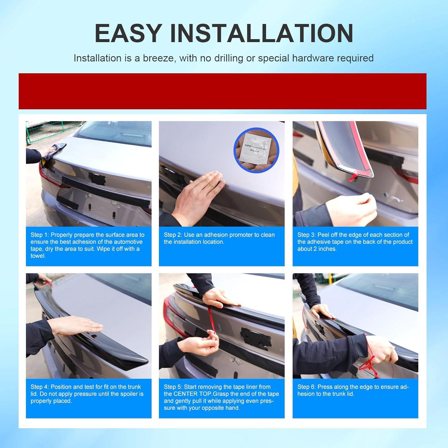 Spoiler Trasero ABS SZYANG para Honda Civic Hatchback 2022-2025