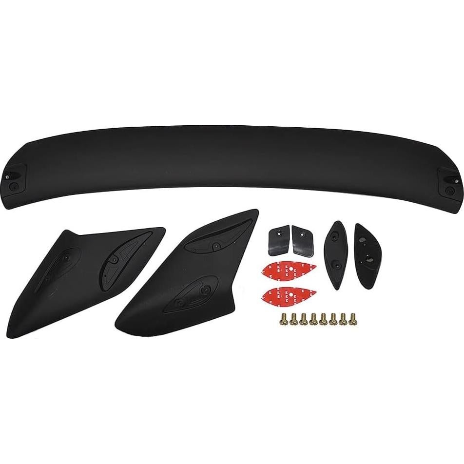 Alerón Trasero ZXMOTO para Honda Civic 2016-2020 Negro Mate
