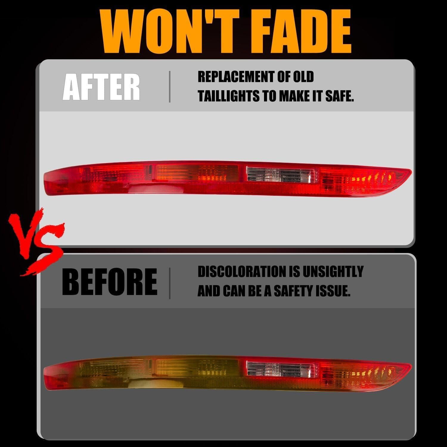 Luz de Parachoques Trasero RANSOTO Izquierda Audi Q5 2009-2016