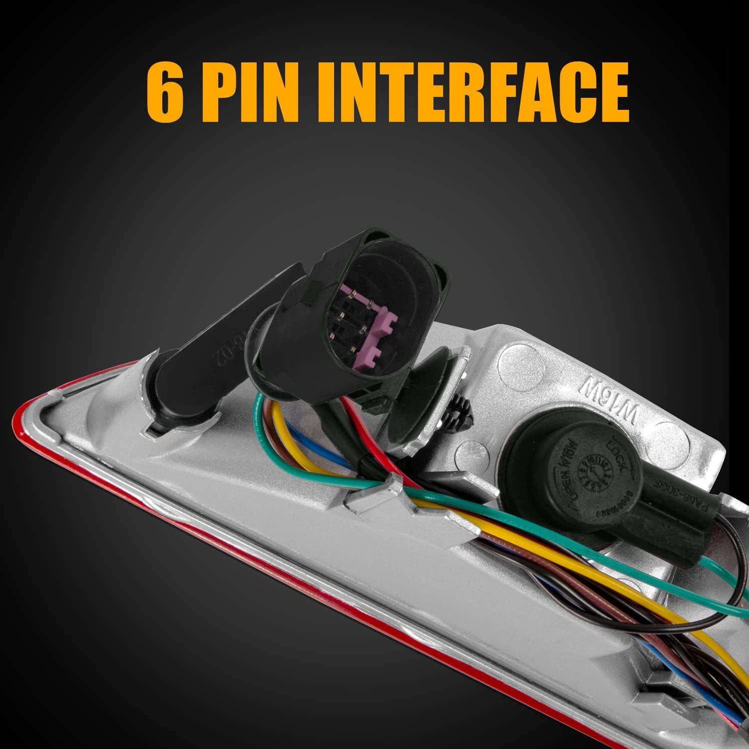 Luz de Parachoques Trasero RANSOTO Izquierda Audi Q5 2009-2016