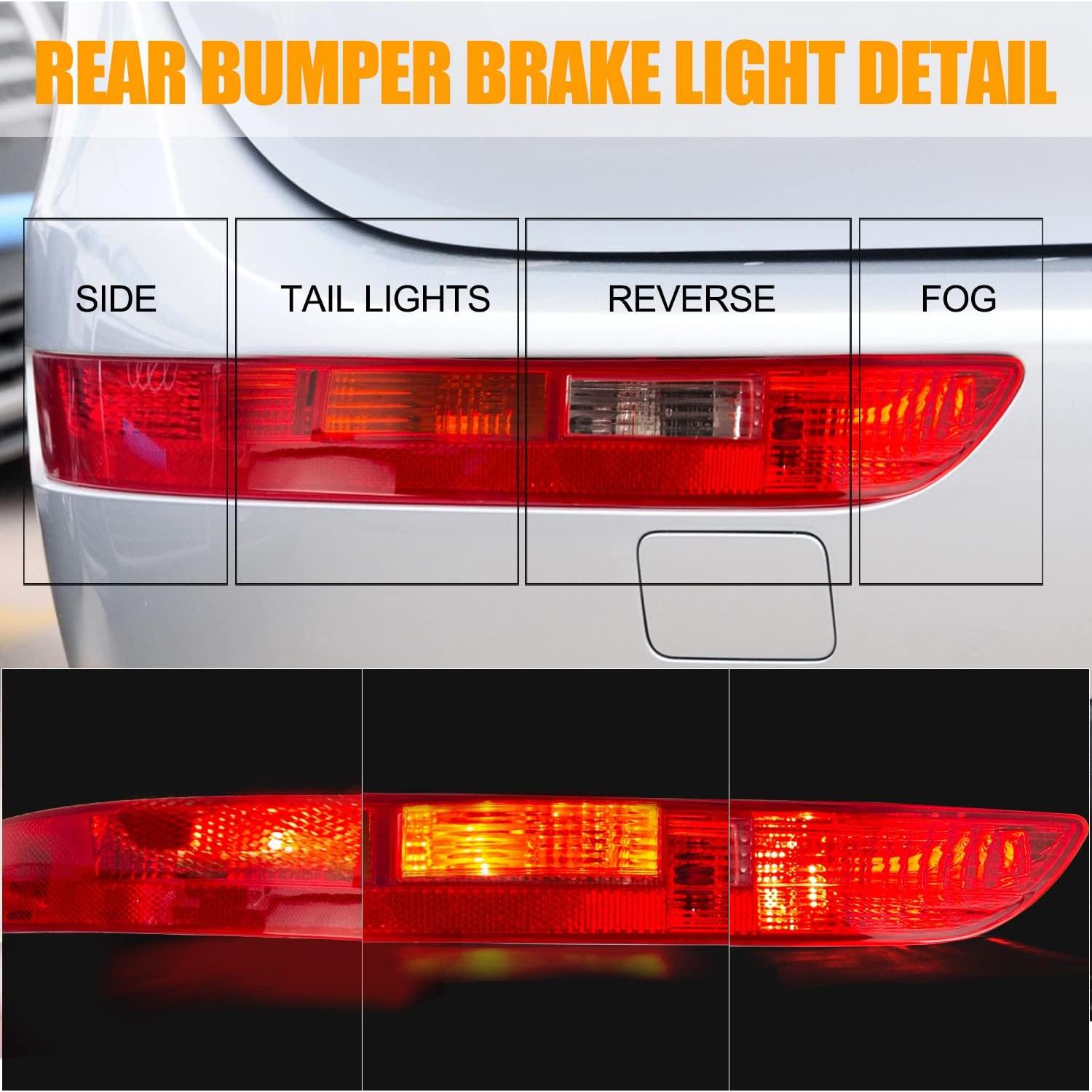 Luz de Parachoques Trasero RANSOTO Izquierda Audi Q5 2009-2016