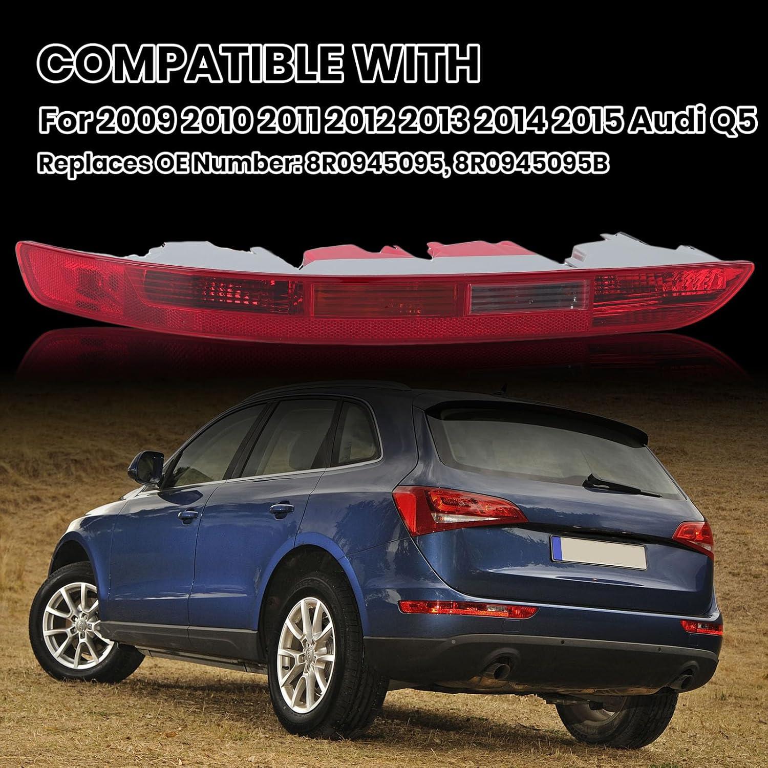 Luz de Cola Trasera Izquierda Clidr para Audi Q5 2009-2015