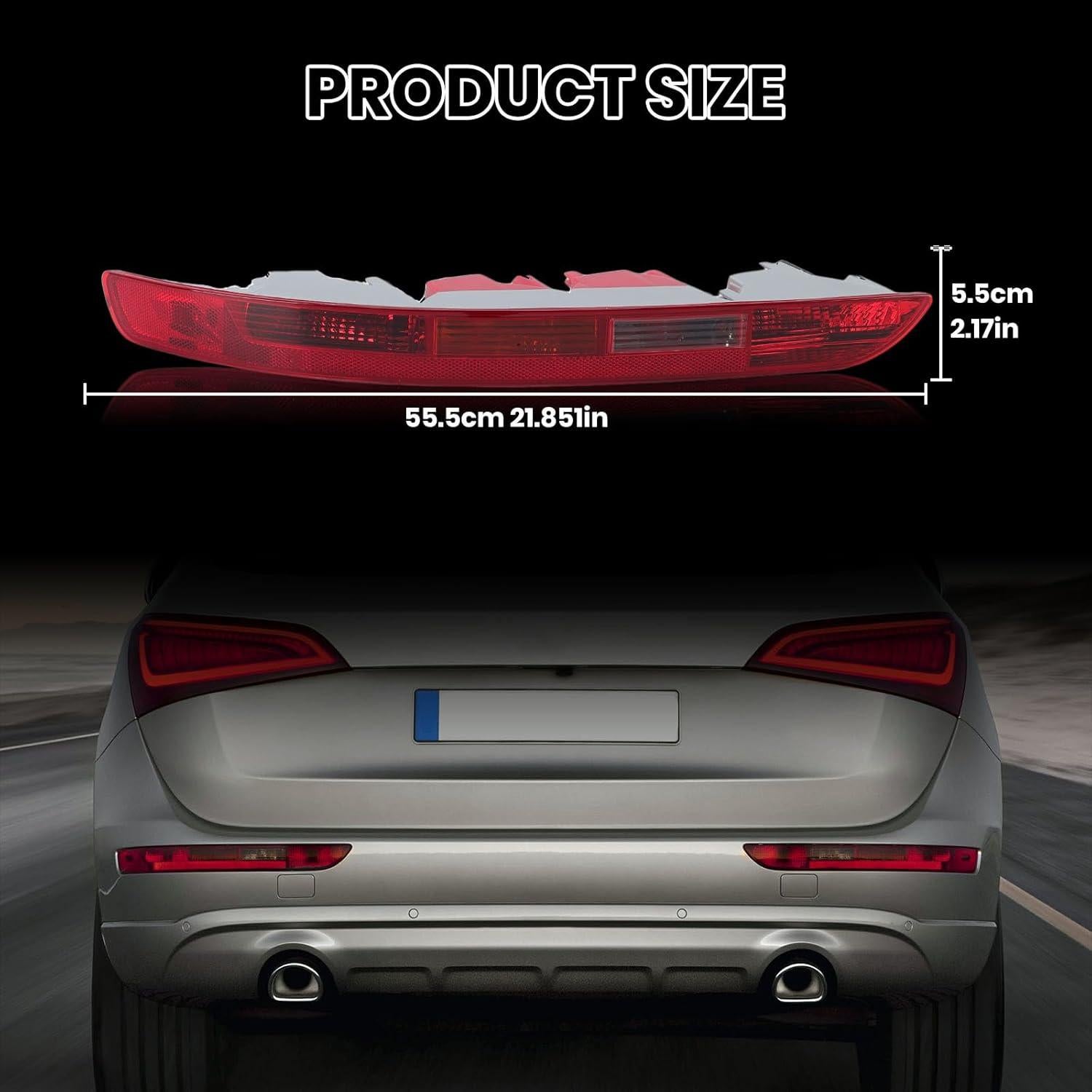 Luz de Cola Trasera Izquierda Clidr para Audi Q5 2009-2015