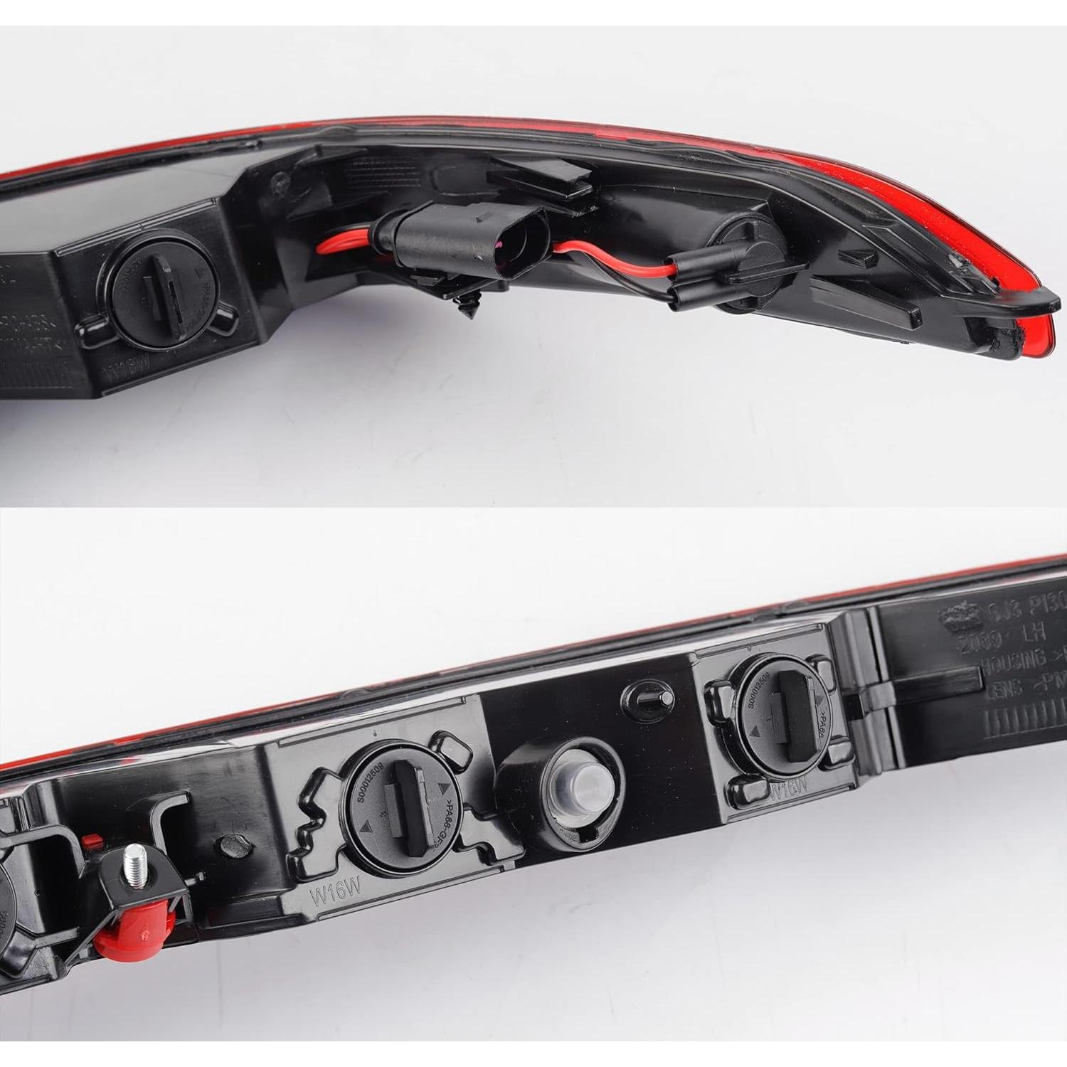 Luz Reflectora Trasera Izquierda Dasbecan para Audi Q7 2016-2022