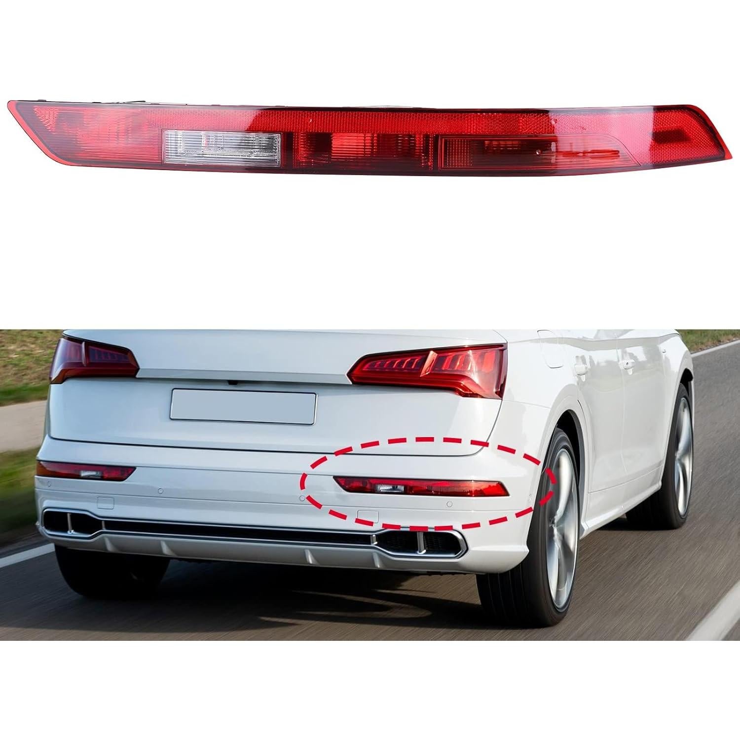 Luz de freno trasera derecha AIWGIW para Audi Q5 2018-2021