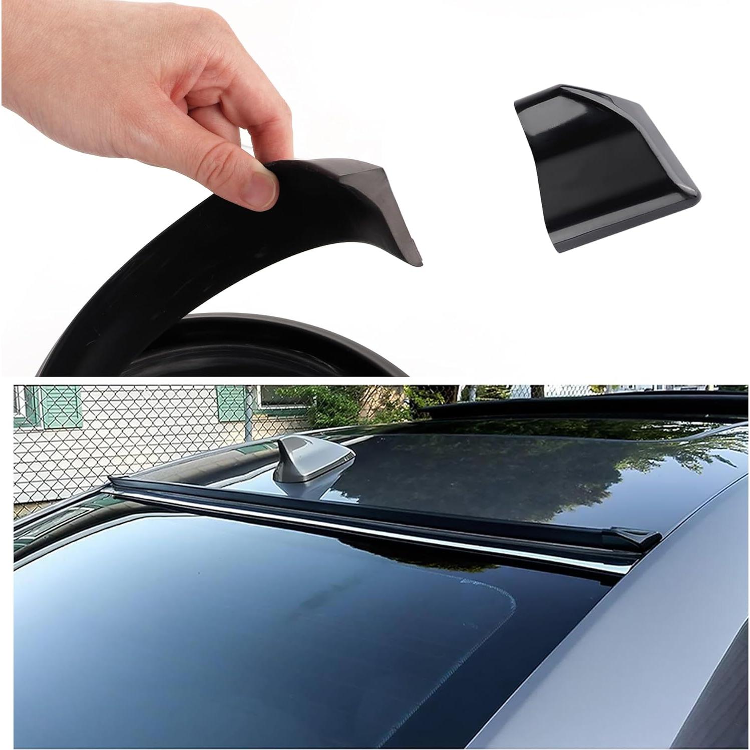 Alerón Trasero 3D Cortable Salior 1.49m PVC Negro/Fibra Carbono