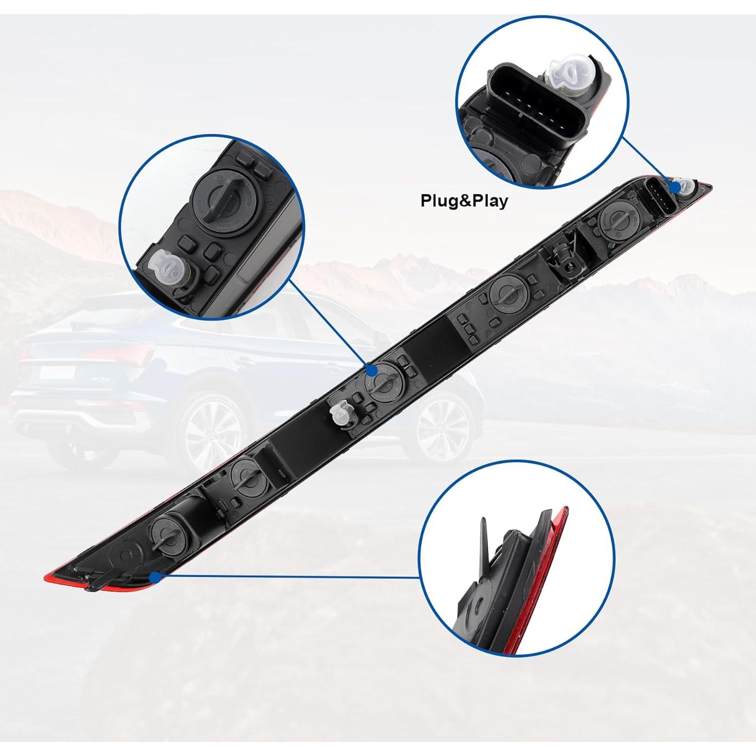 USTAR Luz Trasera Lado Derecho para Audi Q5 2018-2021