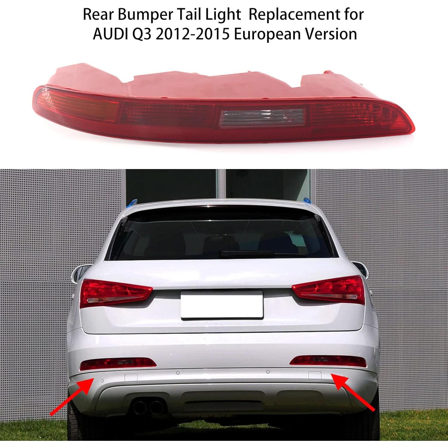 Parachoques Trasero Luz de Freno Shkalacar para Audi Q3 2012-2015