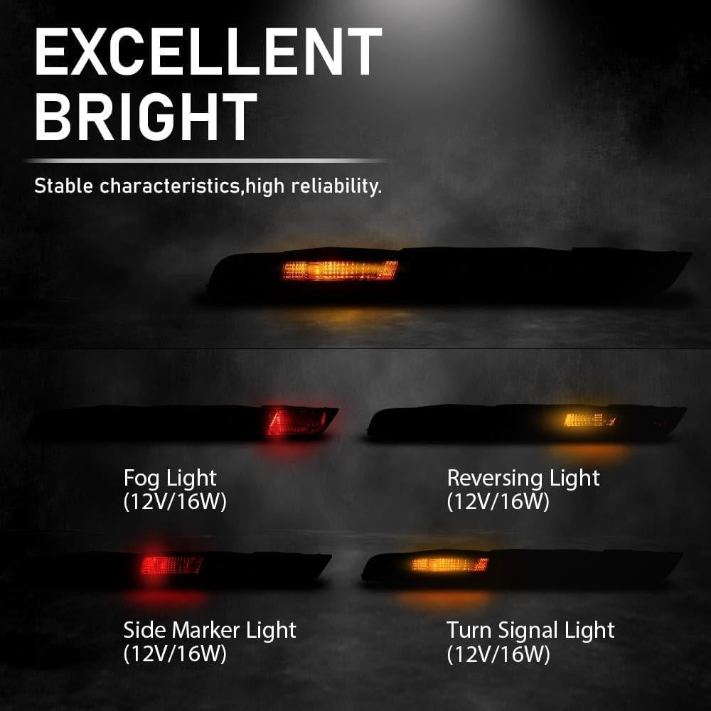 Luz Trasera Inferior Izquierda ALLGOOD para Audi Q3 2016-2018