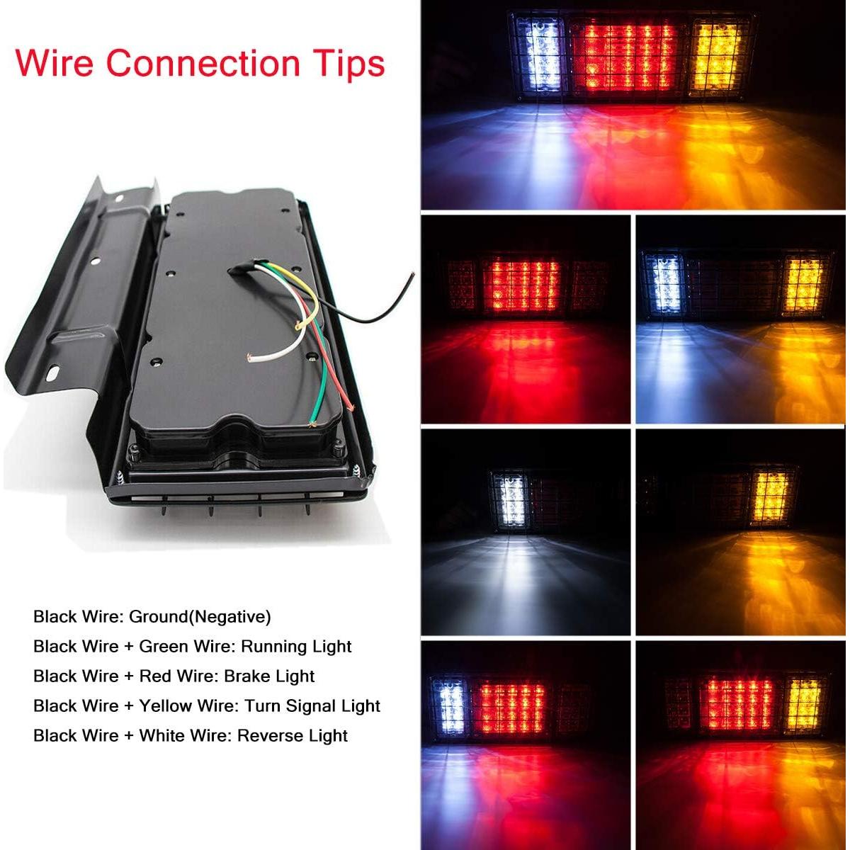 Kit de Luces LED Traseras para Remolque LIMICAR 40 LED 12V