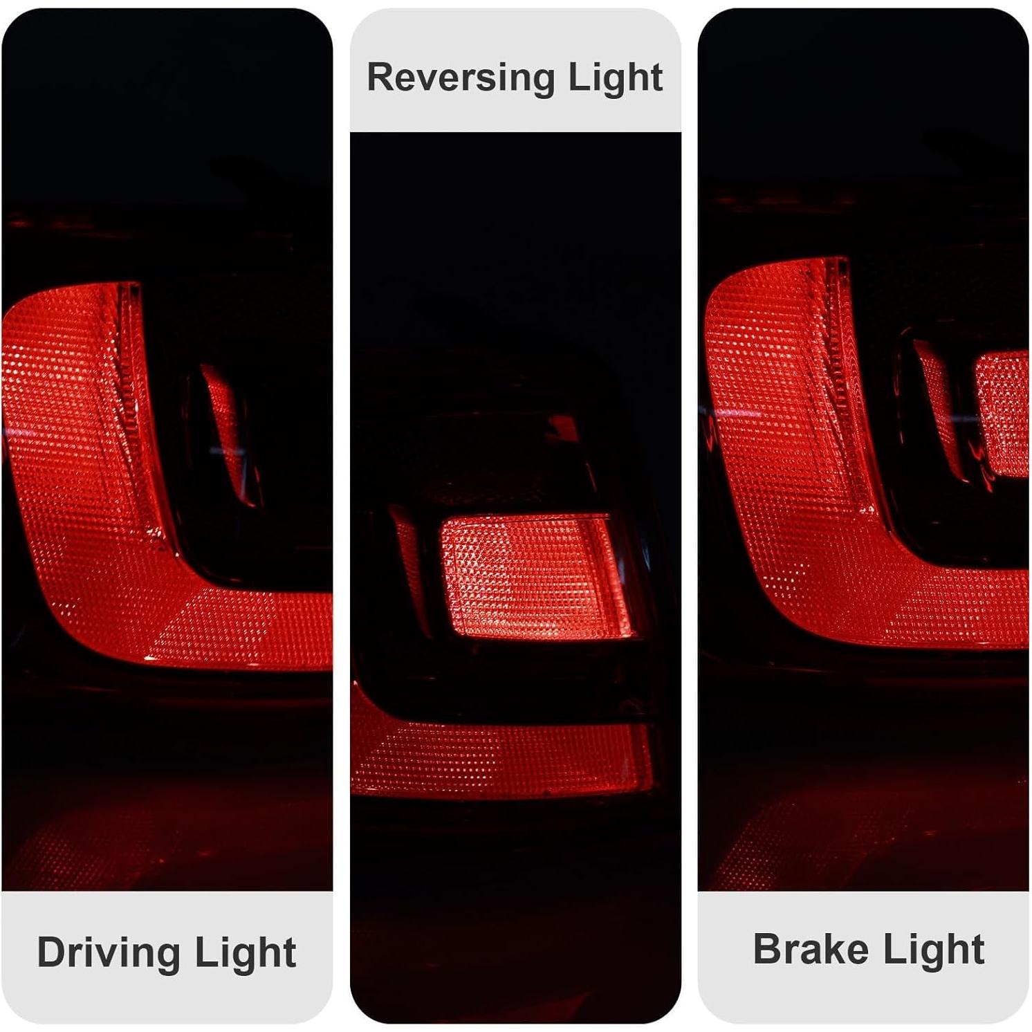 Luces Traseras Exteriores CONLLCON para Volkswagen Jetta 2011-2018