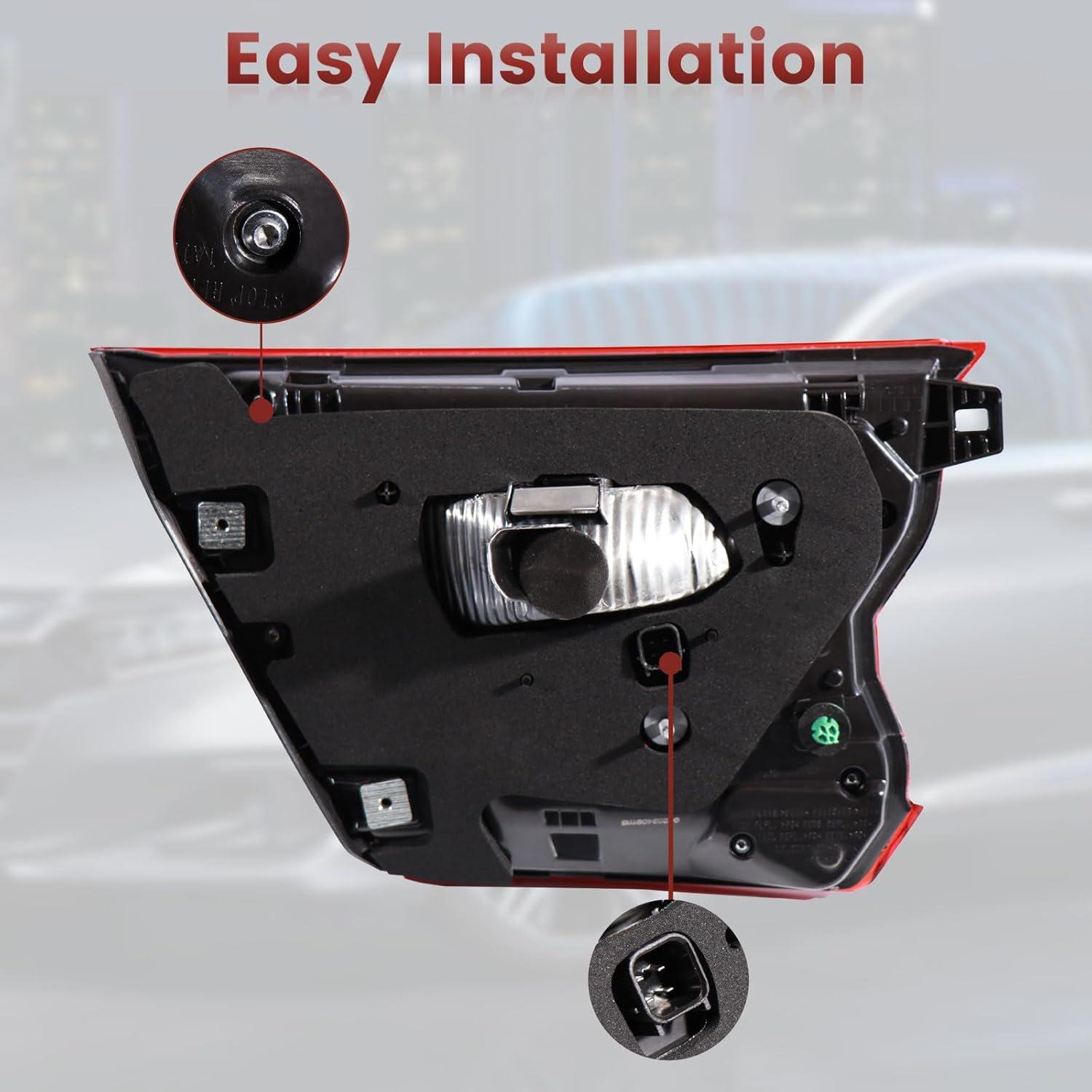 Luces Traseras LED CONLLCON Izquierda Honda Accord 2018-2022