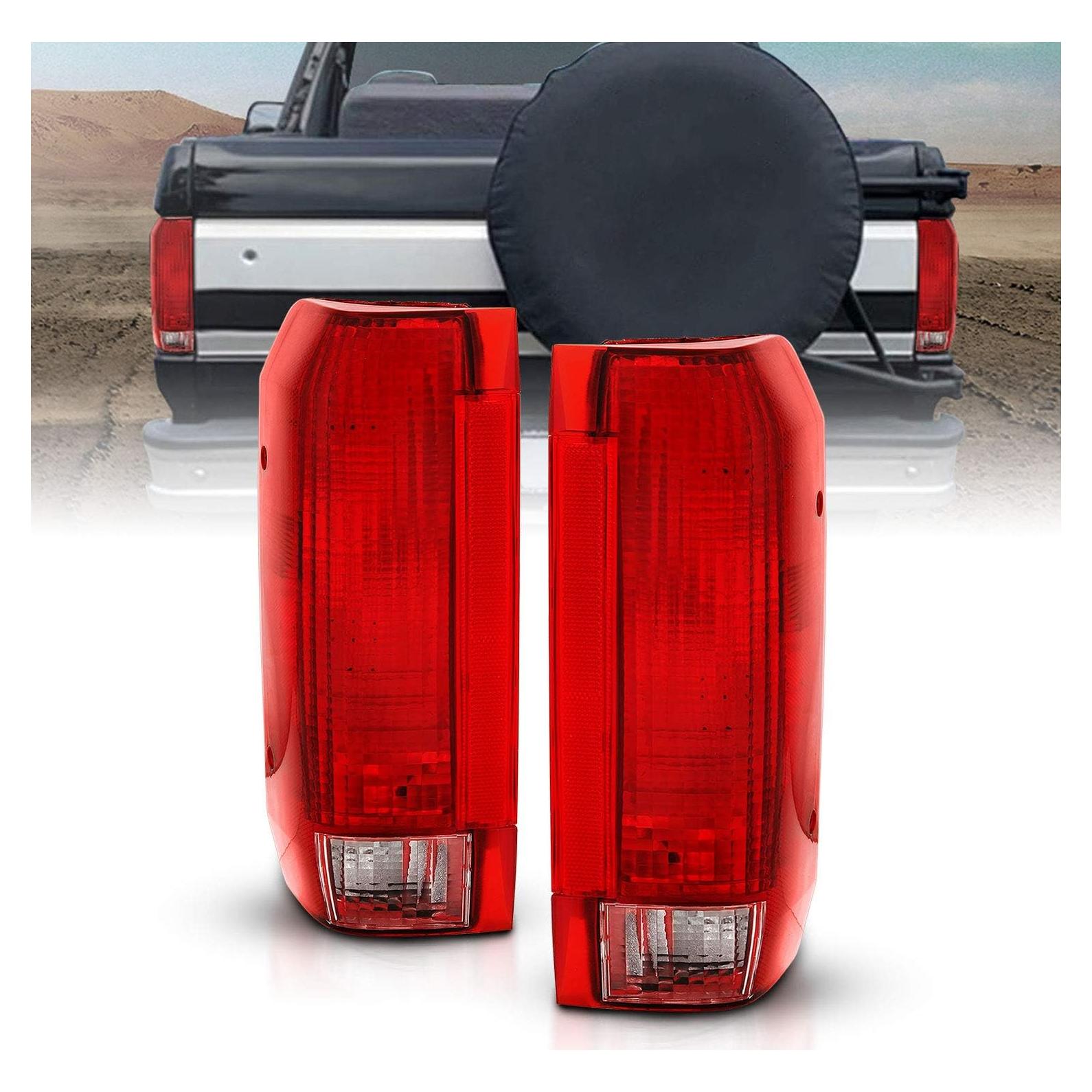 Conjunto de luz trasera roja AmeriLite para Ford Bronco/F150/F250/F350