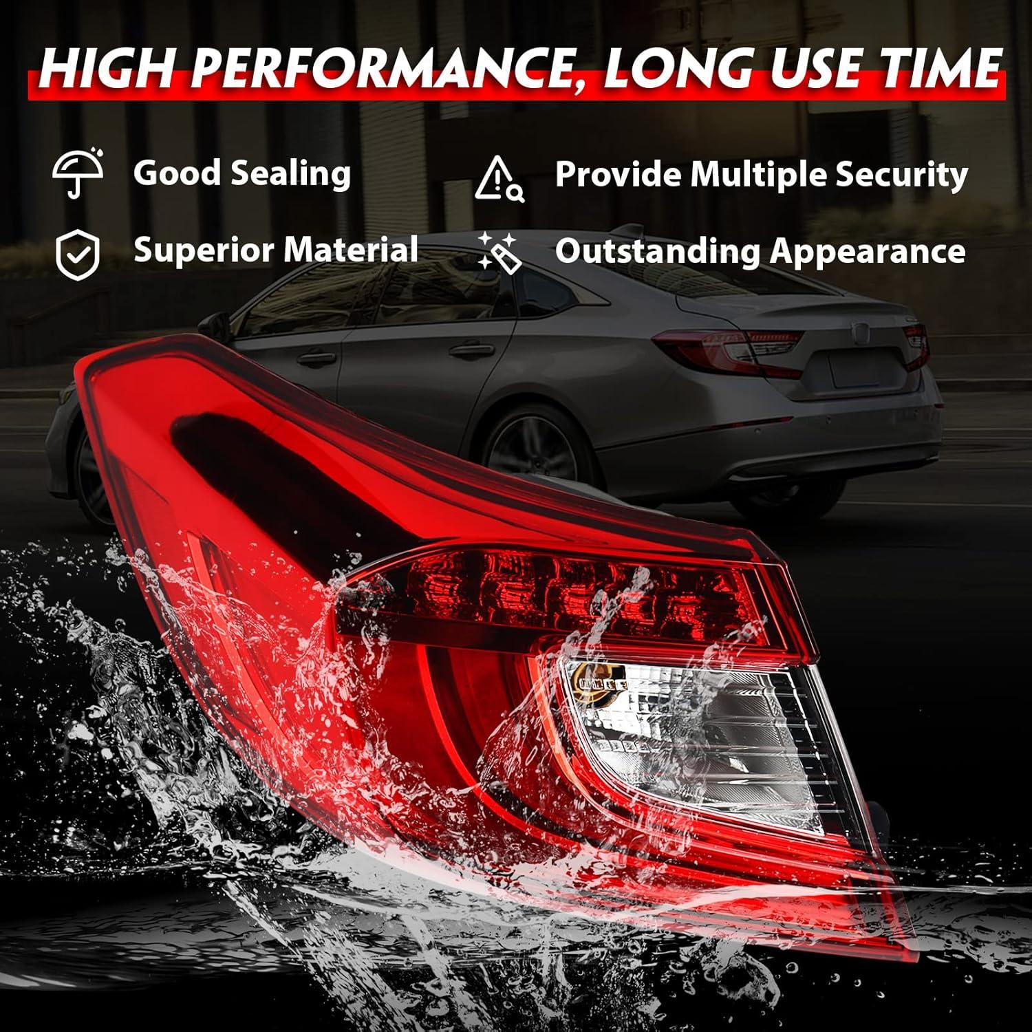 Luz Trasera Huray para Honda Accord 2018-2021 Izquierda