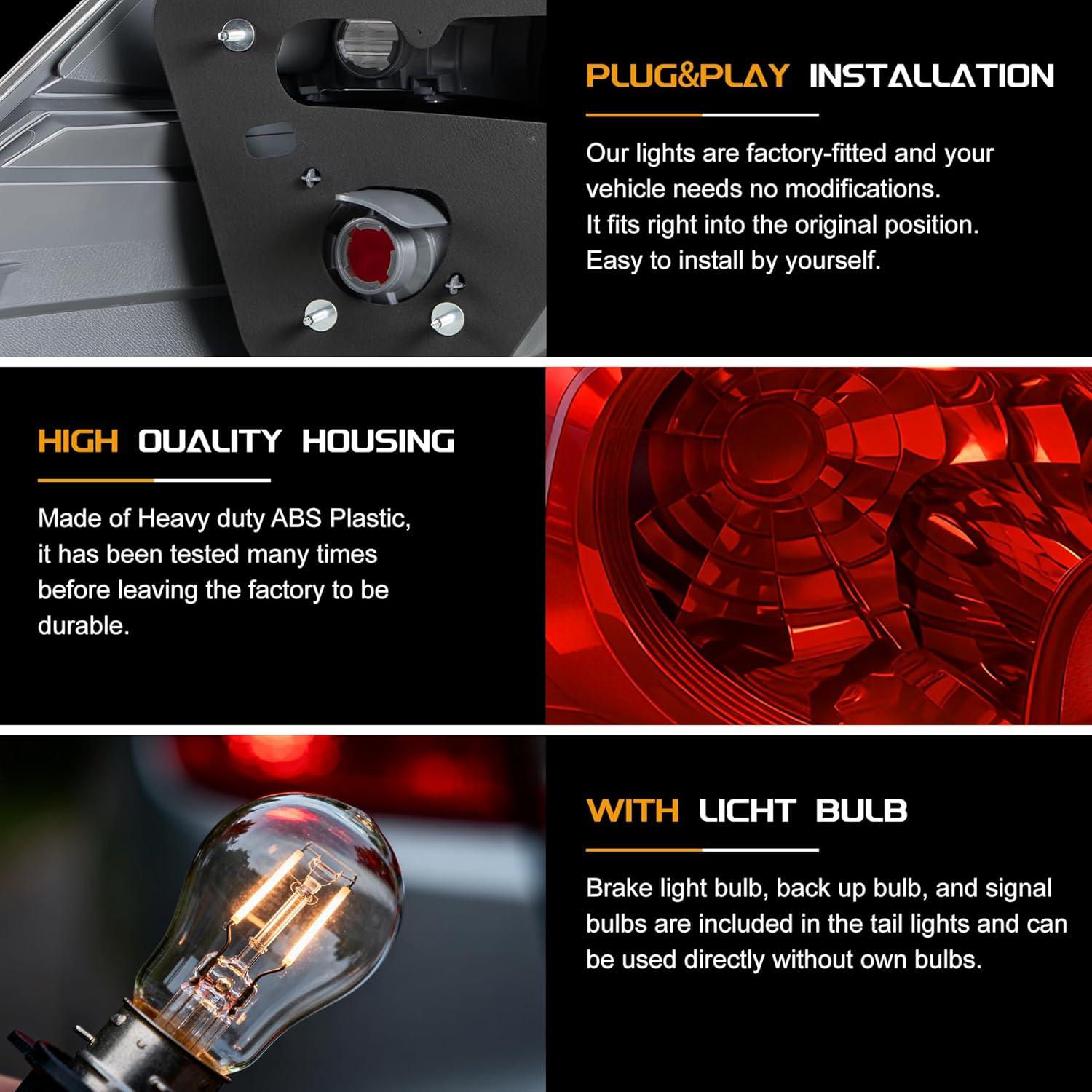 Luz Trasera ChaoTianxia para Honda Accord 2008-2012 - Derecho