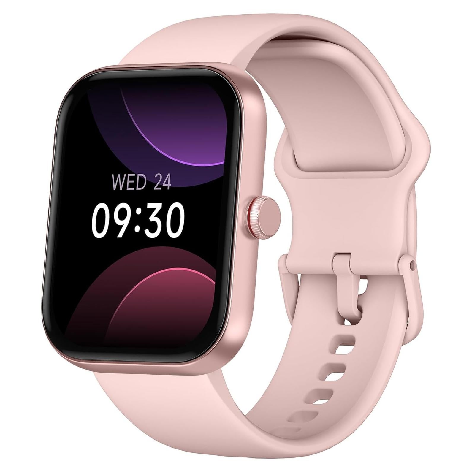 Reloj Inteligente TOOBUR Rosa Claro 1.91" HD Fitness