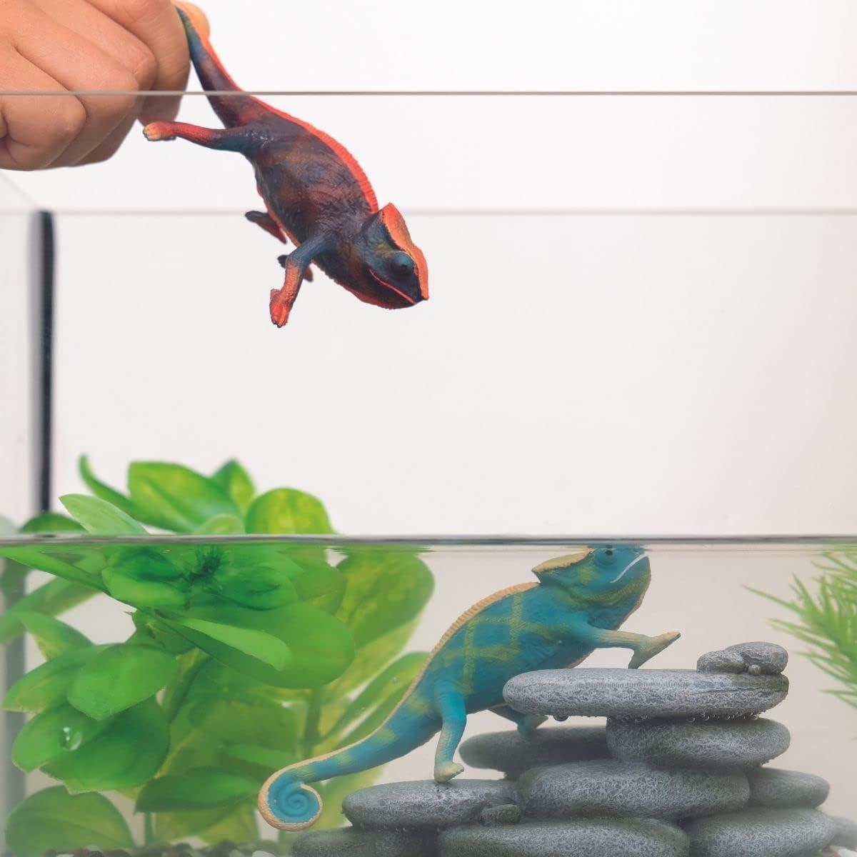 Figura Camaleón Cambiante Schleich 9.91x9.91 cm para Niños