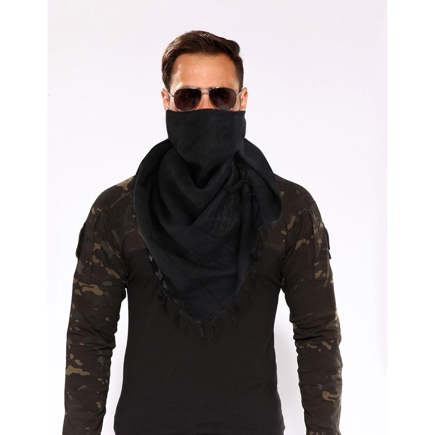 Shemagh Táctico Algodón Explorar Tierra Unisex 109x104 cm