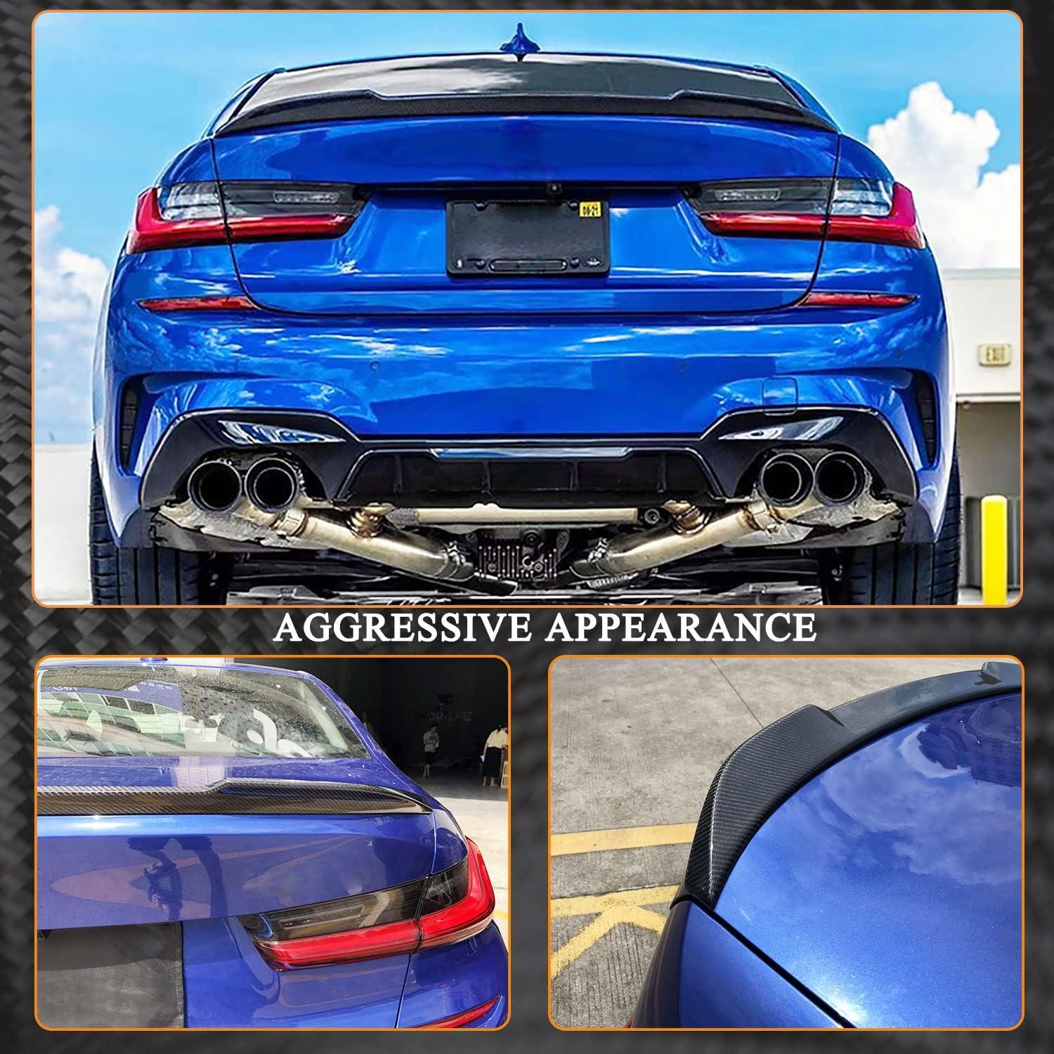 Alerón de Maletero de Fibra de Carbono MCARCAR para BMW G20 G80 M3 2019-2025