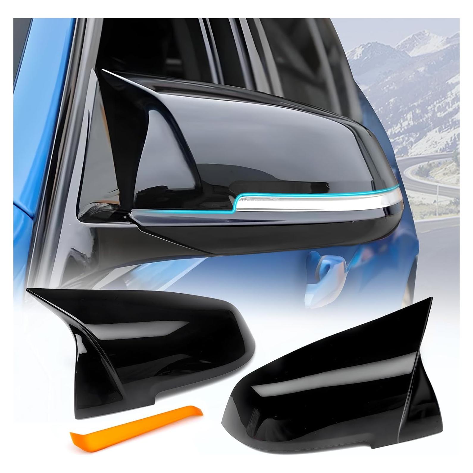 Cubiertas de Espejo Lateral BMW Alicatong F20 F30 Negro Brillante