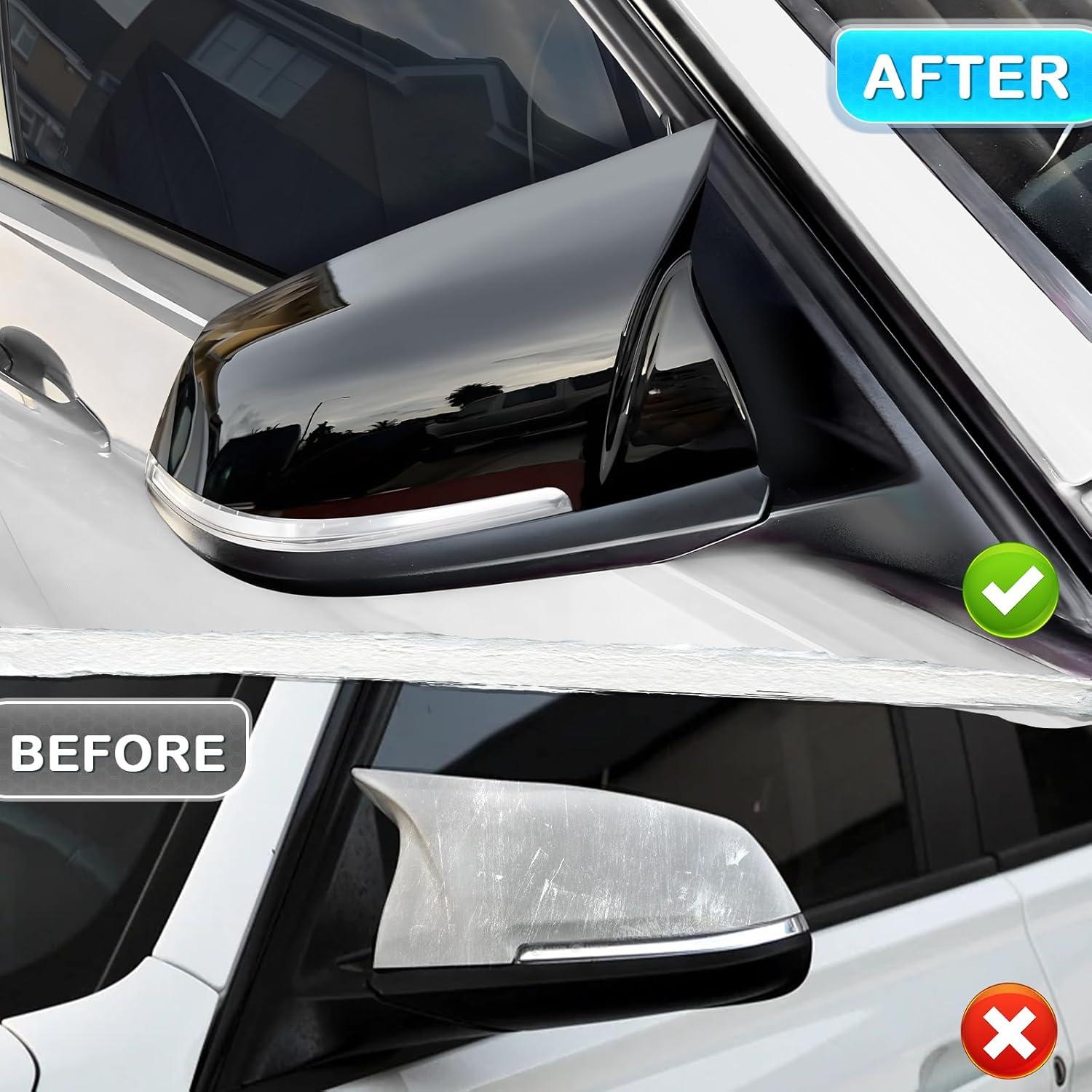 Cubiertas de Espejo Lateral BMW Alicatong F20 F30 Negro Brillante