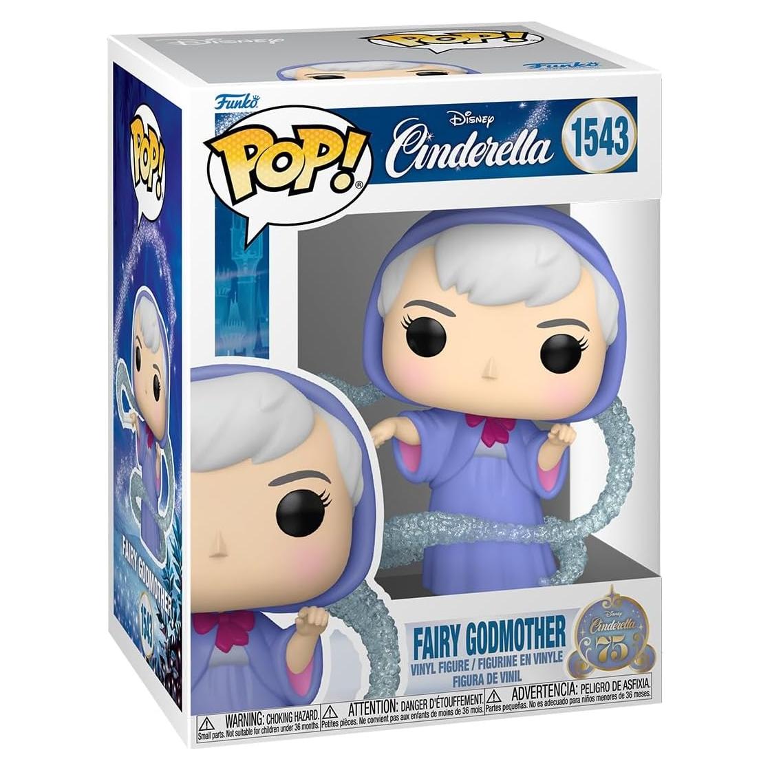 Funko Pop! Hada Madrina 75 Aniversario Cenicienta - Figura Vinilo
