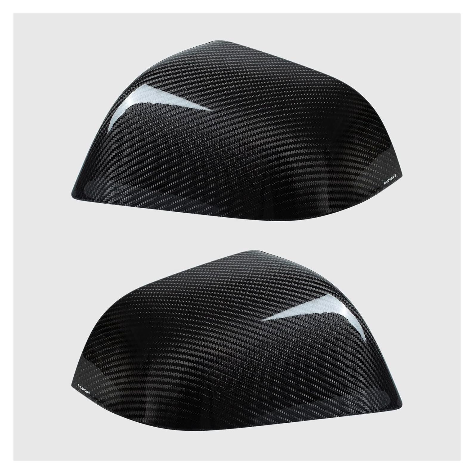 Cubierta de Espejo Lateral T-carbon para Tesla Model 3 2017-2025