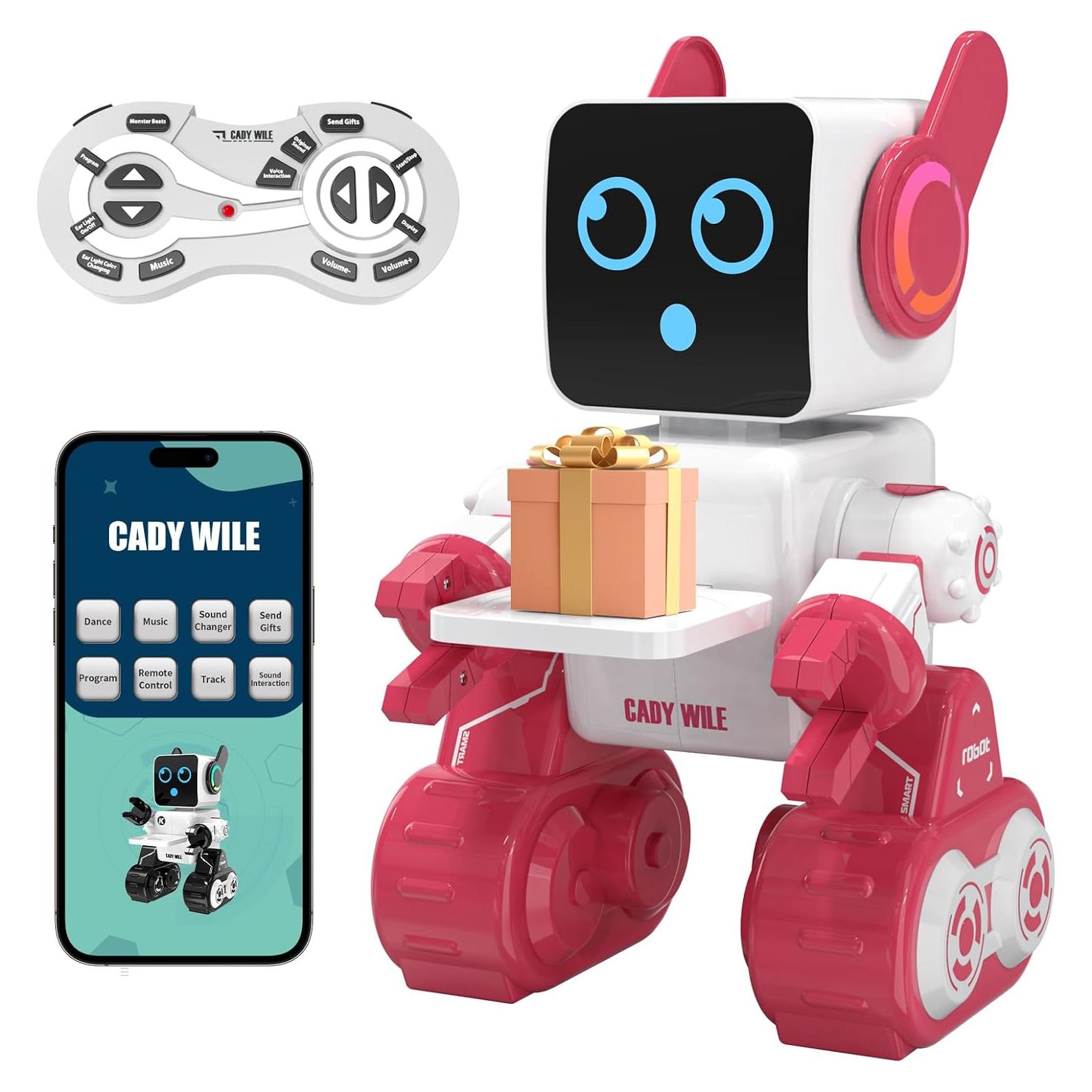 Robot Interactivo HBUDS Cady Wile Control Remoto Rosa